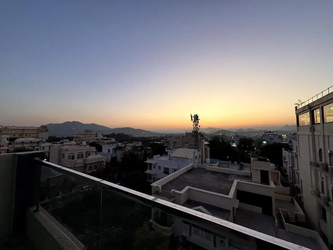 City view in Arul's Hotel