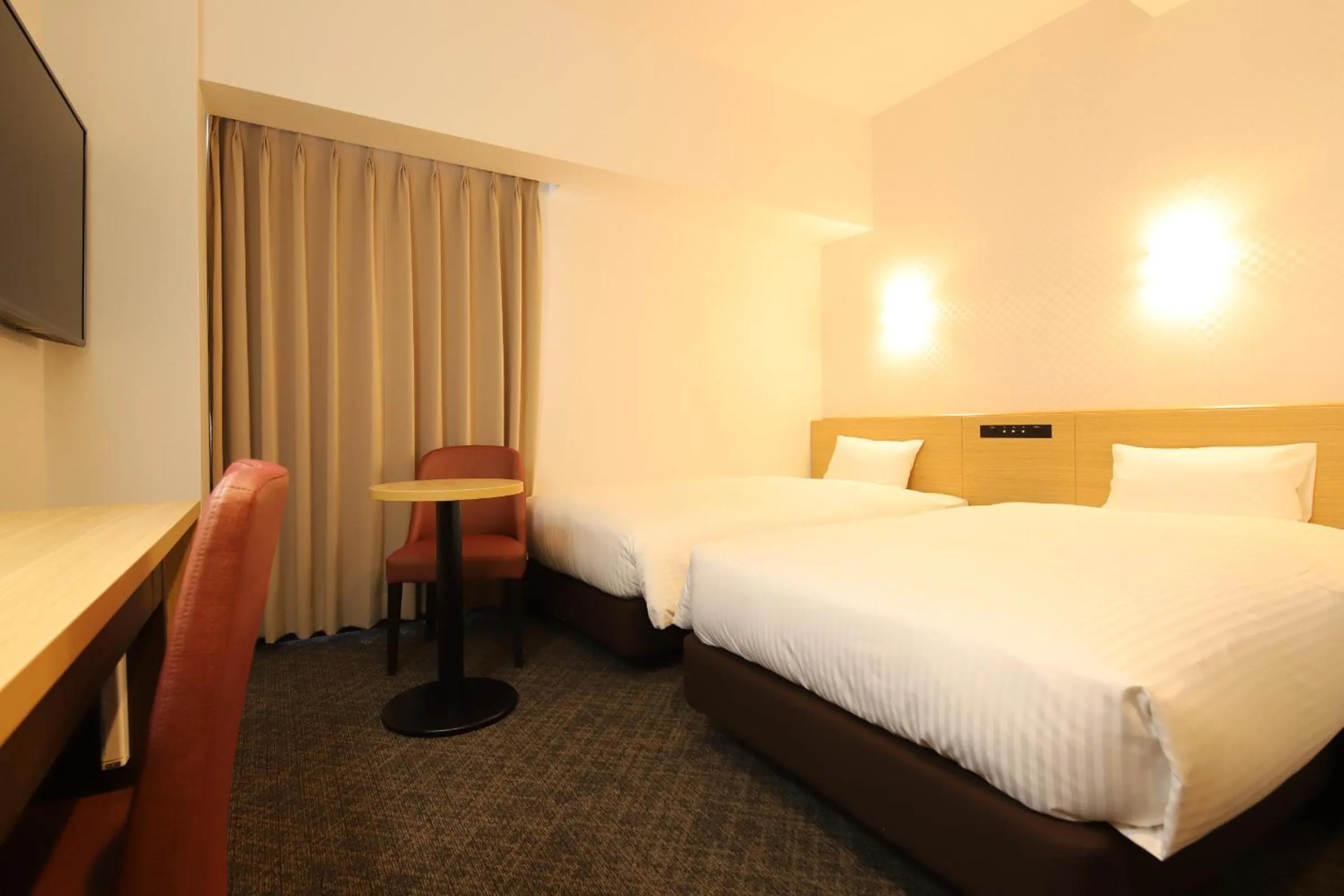 Bed in AB Hotel Kisarazu