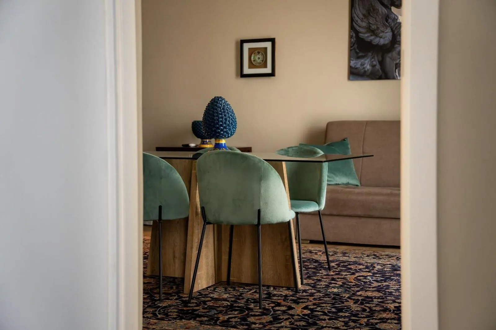 Living room in Archimedes suites