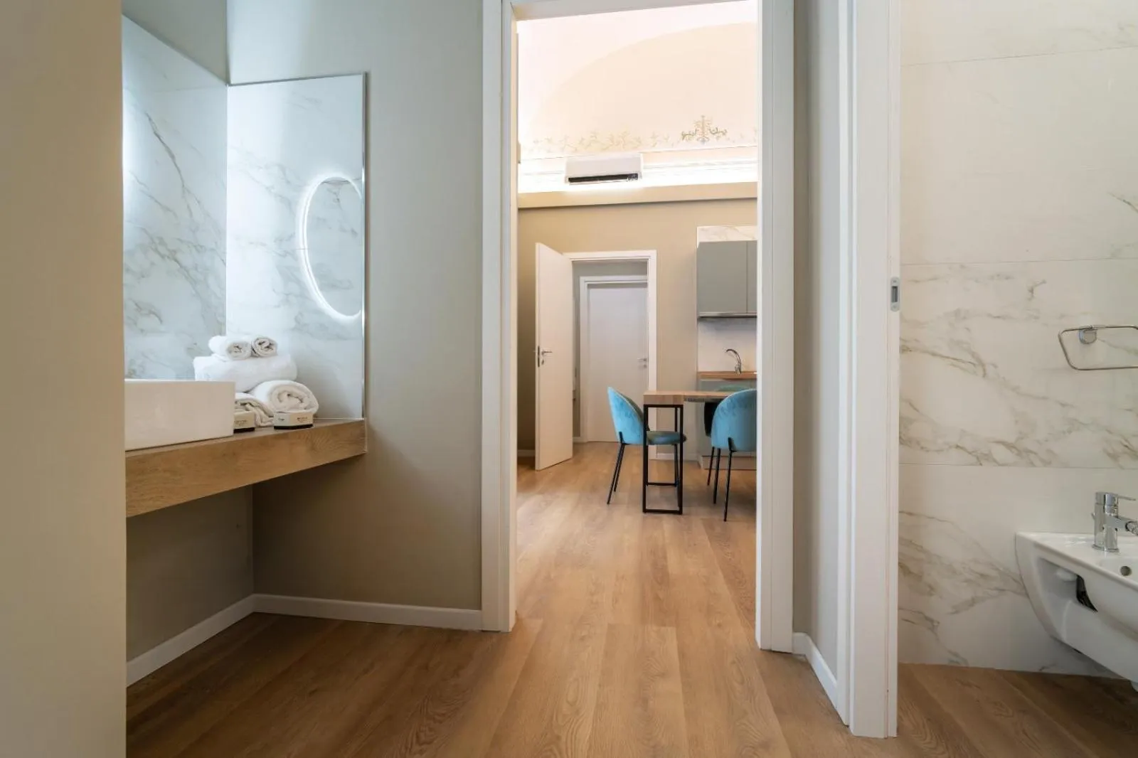 Bathroom in Archimedes suites