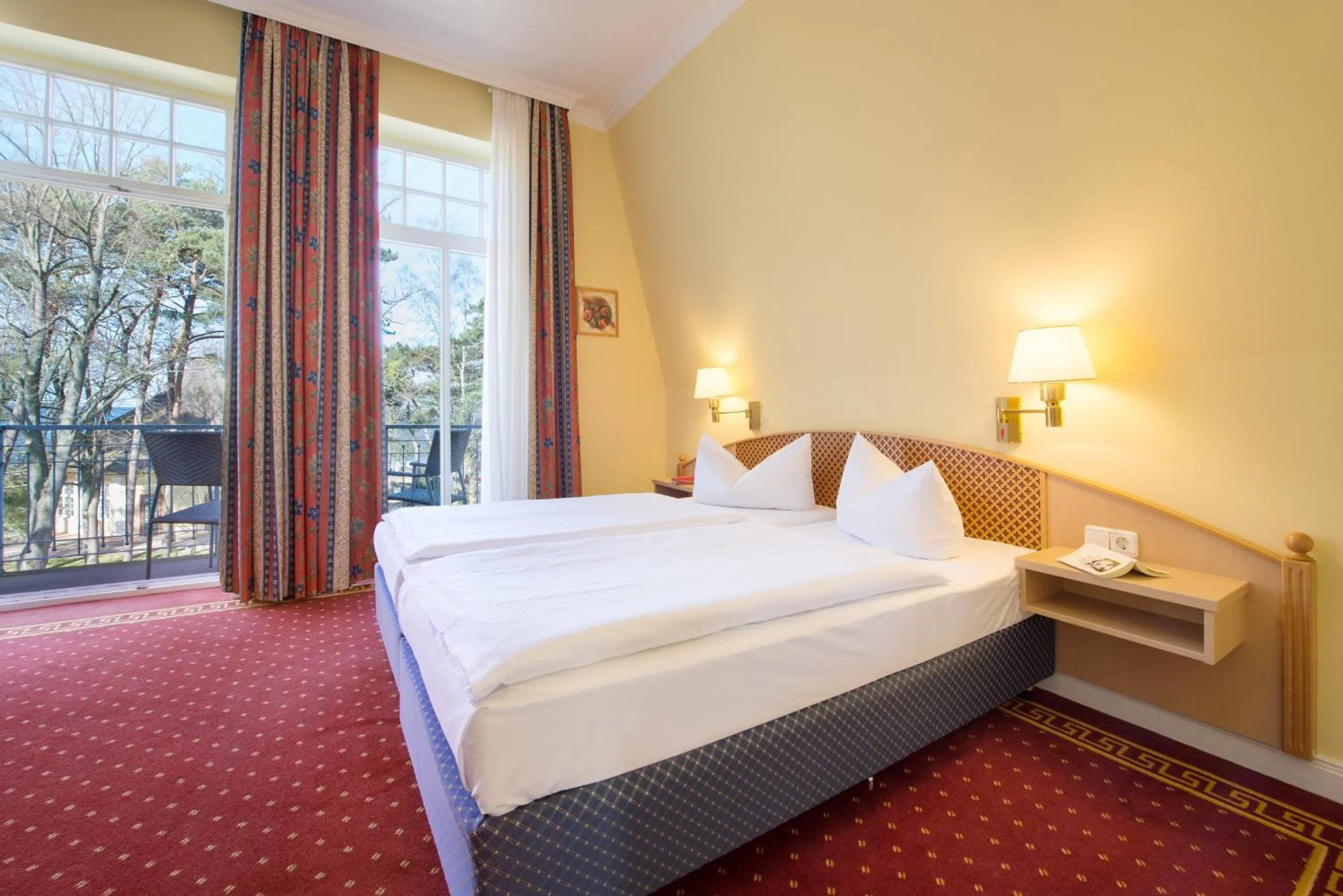 Bed in Aparthotel Kühlungsborn, Villa am Konzertgarten