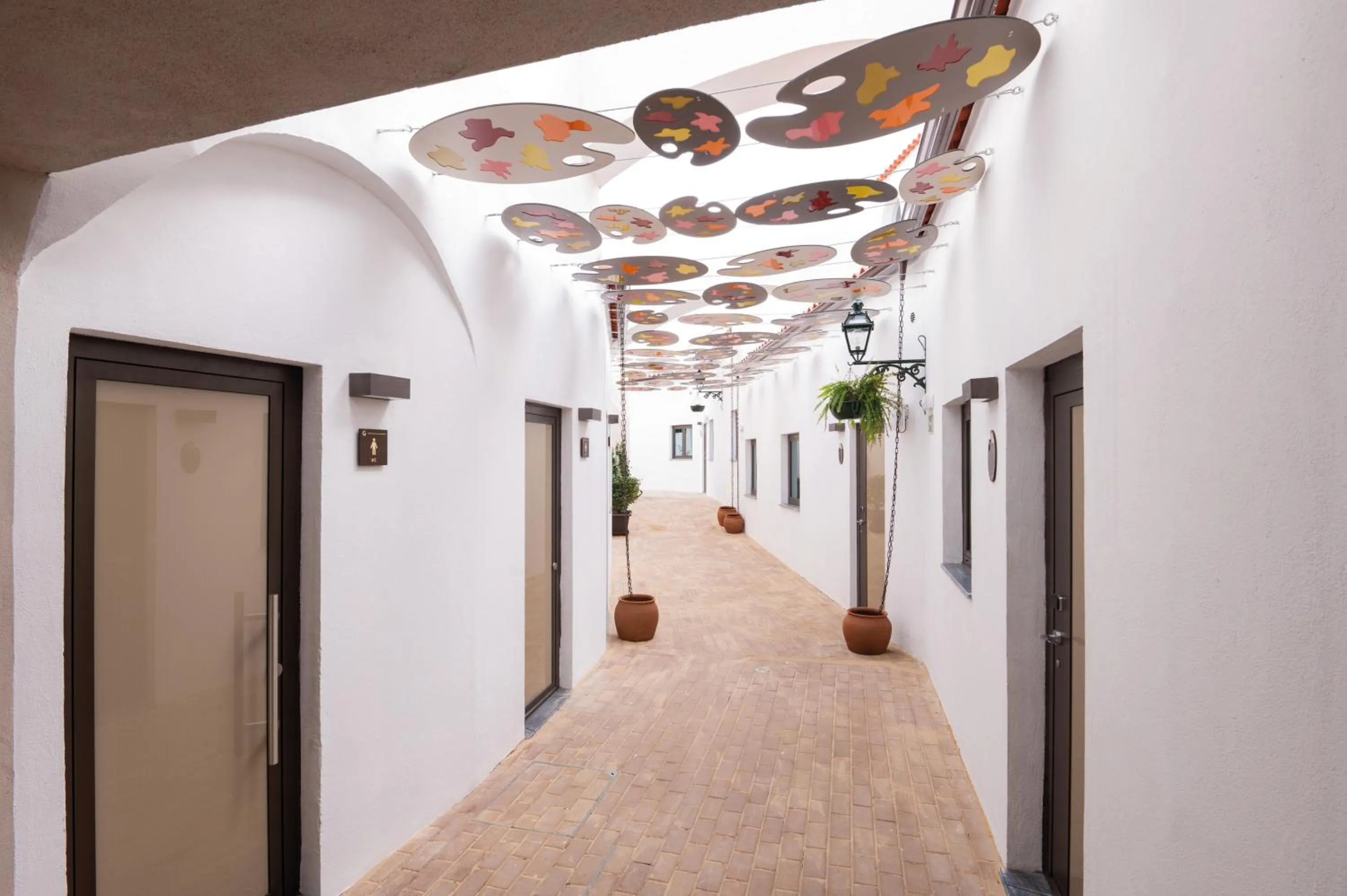 Patio in Vila Galé Casas d'Elvas - Historic Hotel