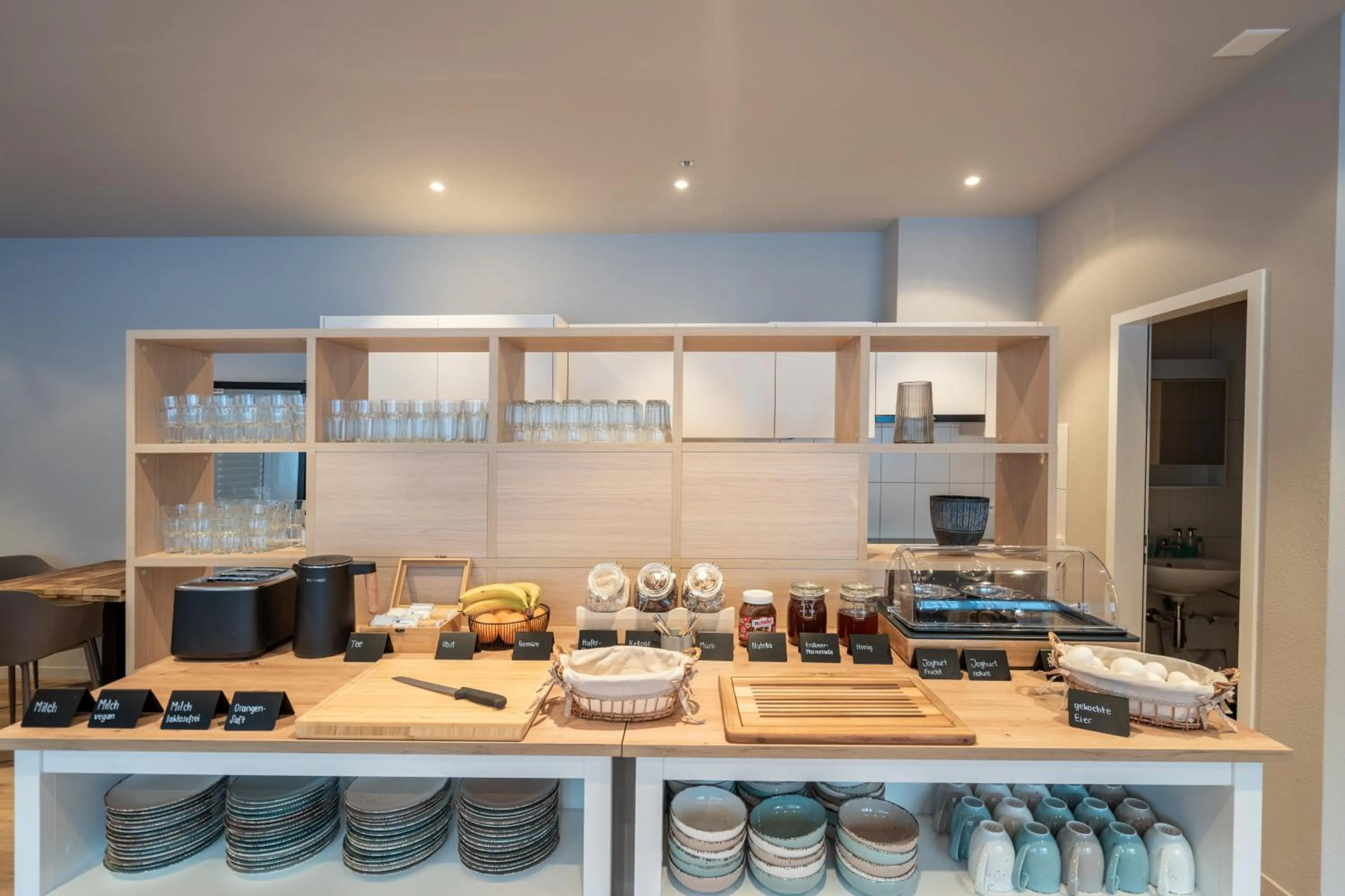 Communal lounge/ TV room in Studio 54 Davos