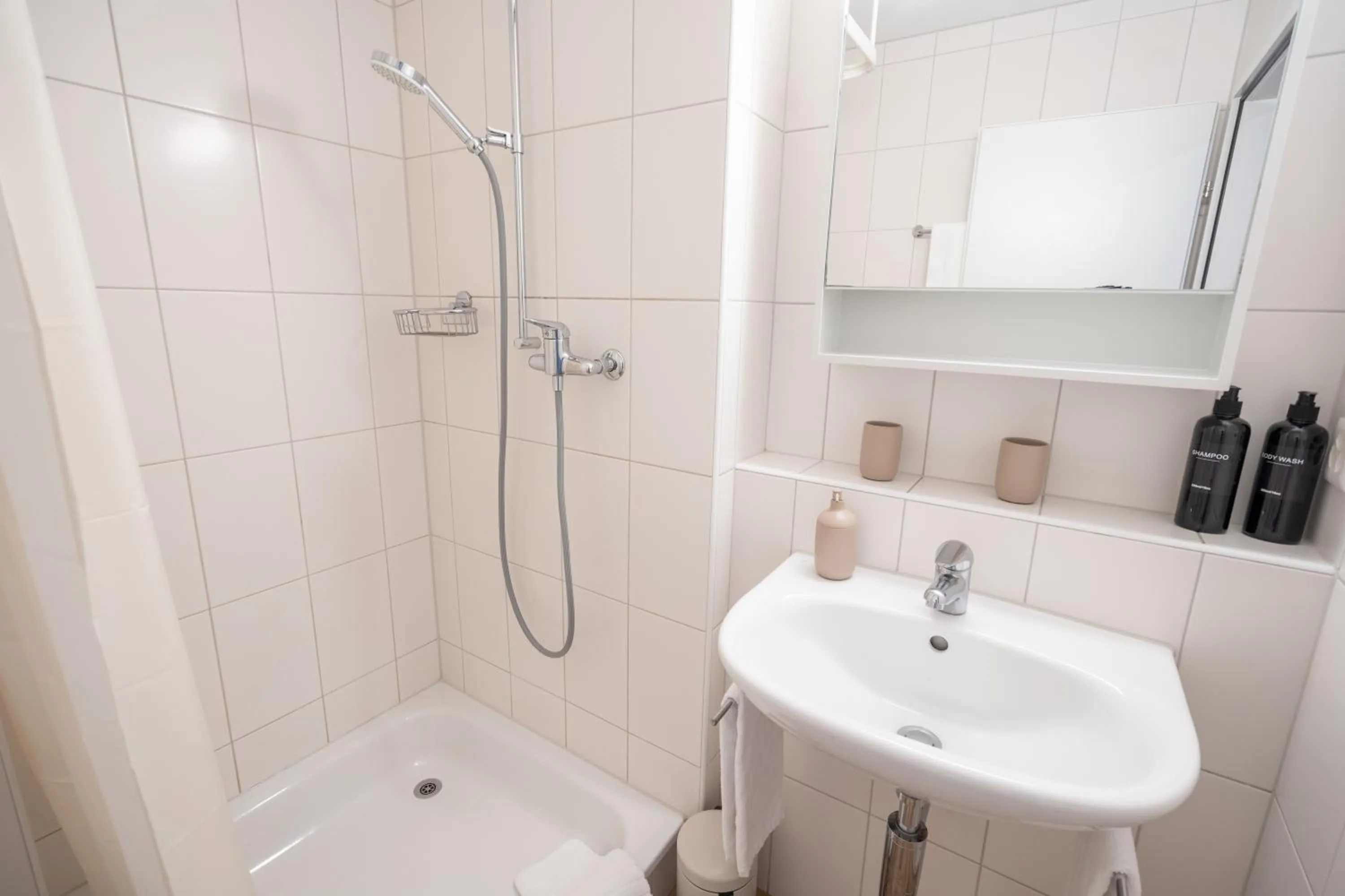 Shower in Studio 54 Davos