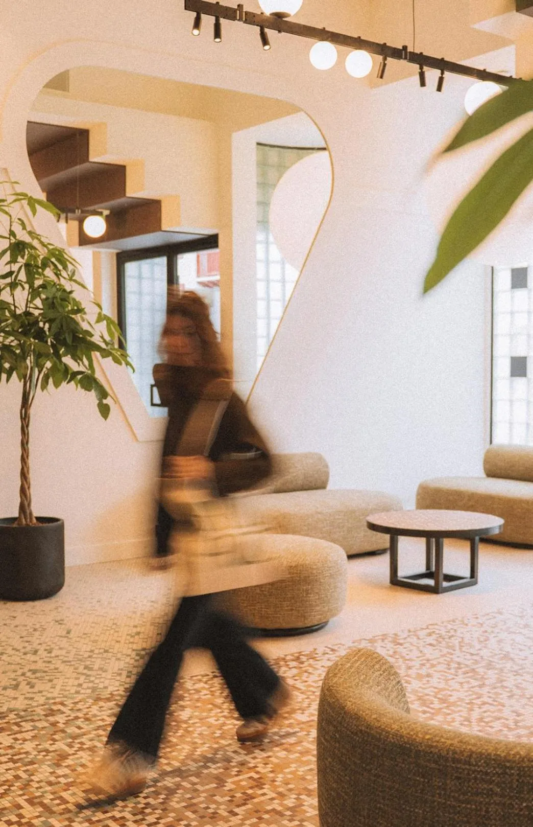 Lobby or reception in Bizipoz Hôtel