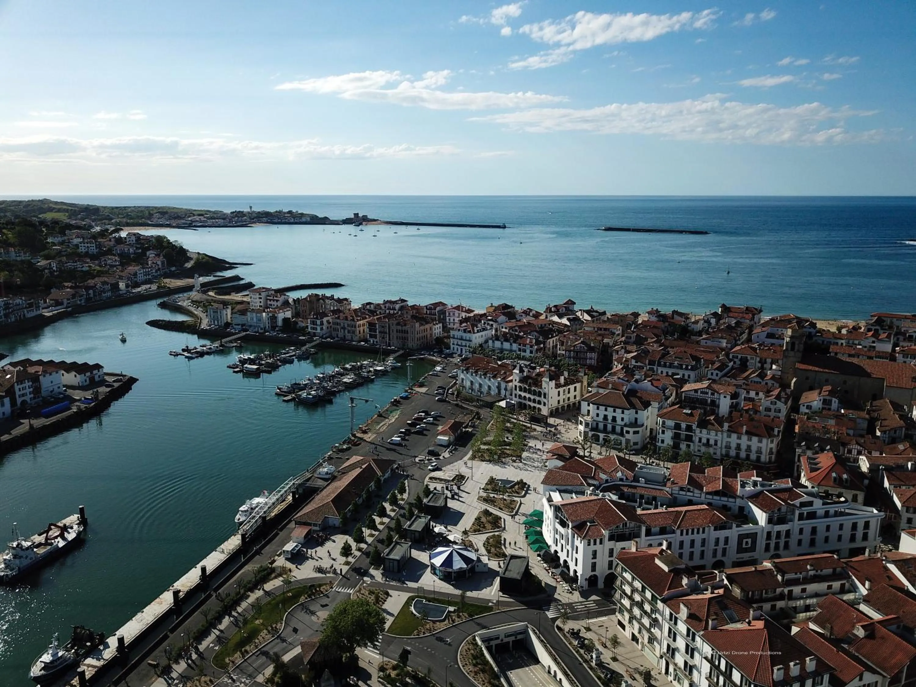 Bird's eye view in Bizipoz Hôtel