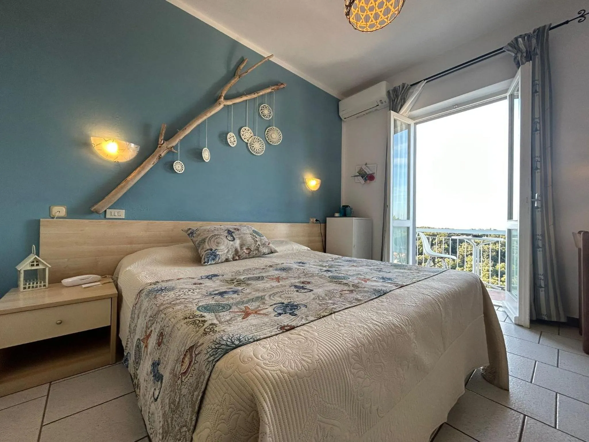 Bed in Hotel Sant'Andrea