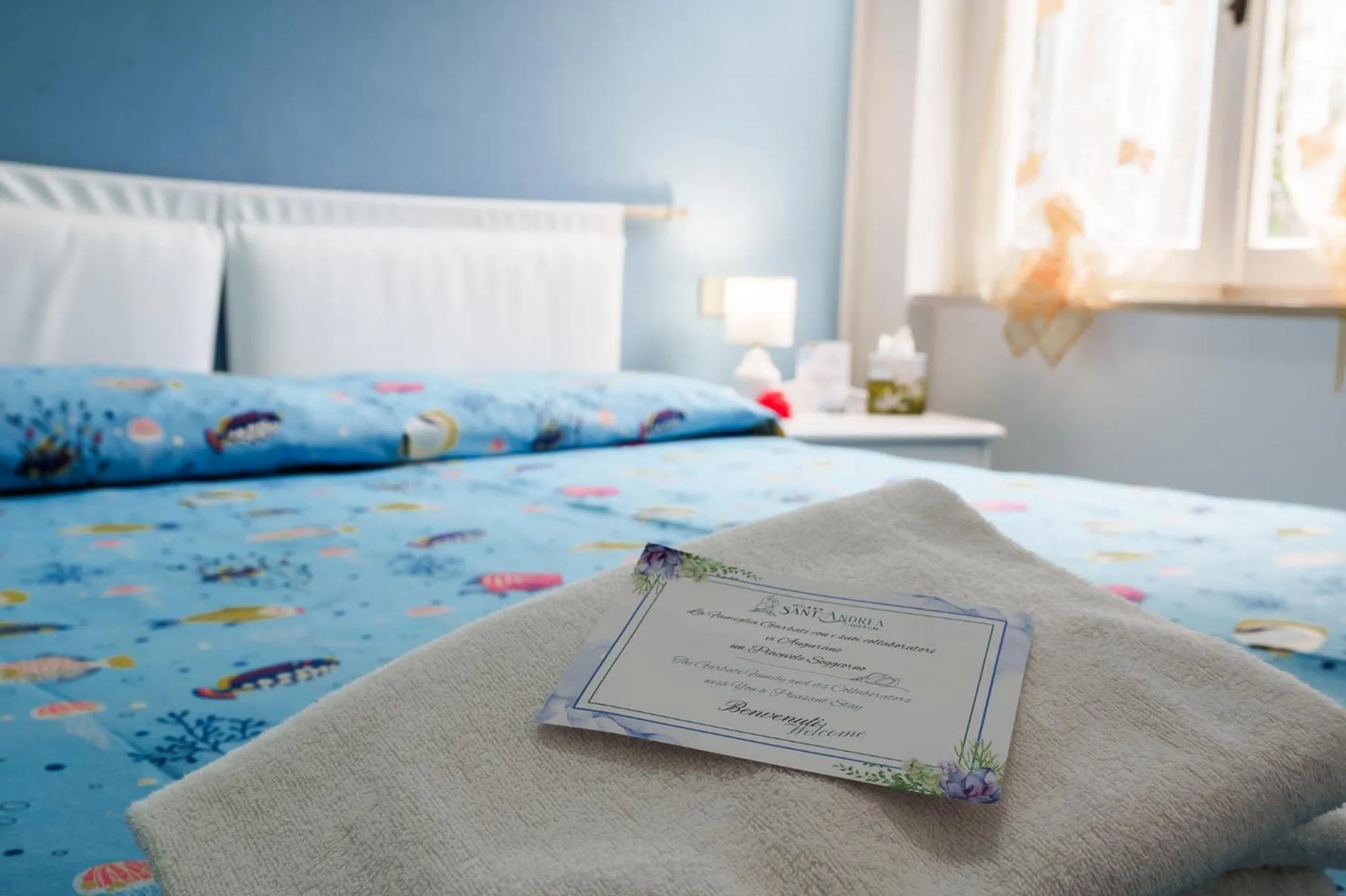 Bed in Hotel Sant'Andrea