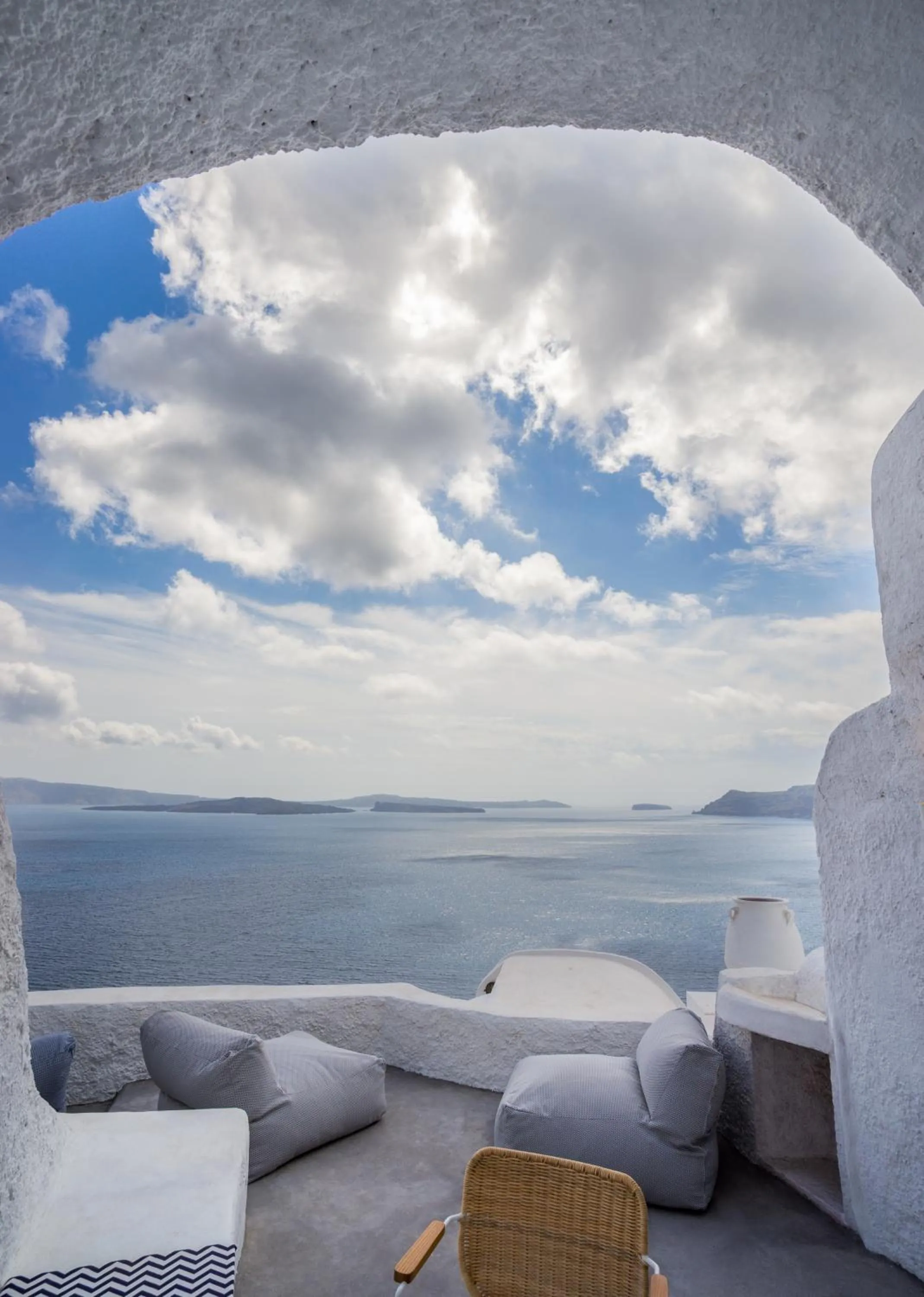 Patio in Gaia Suites