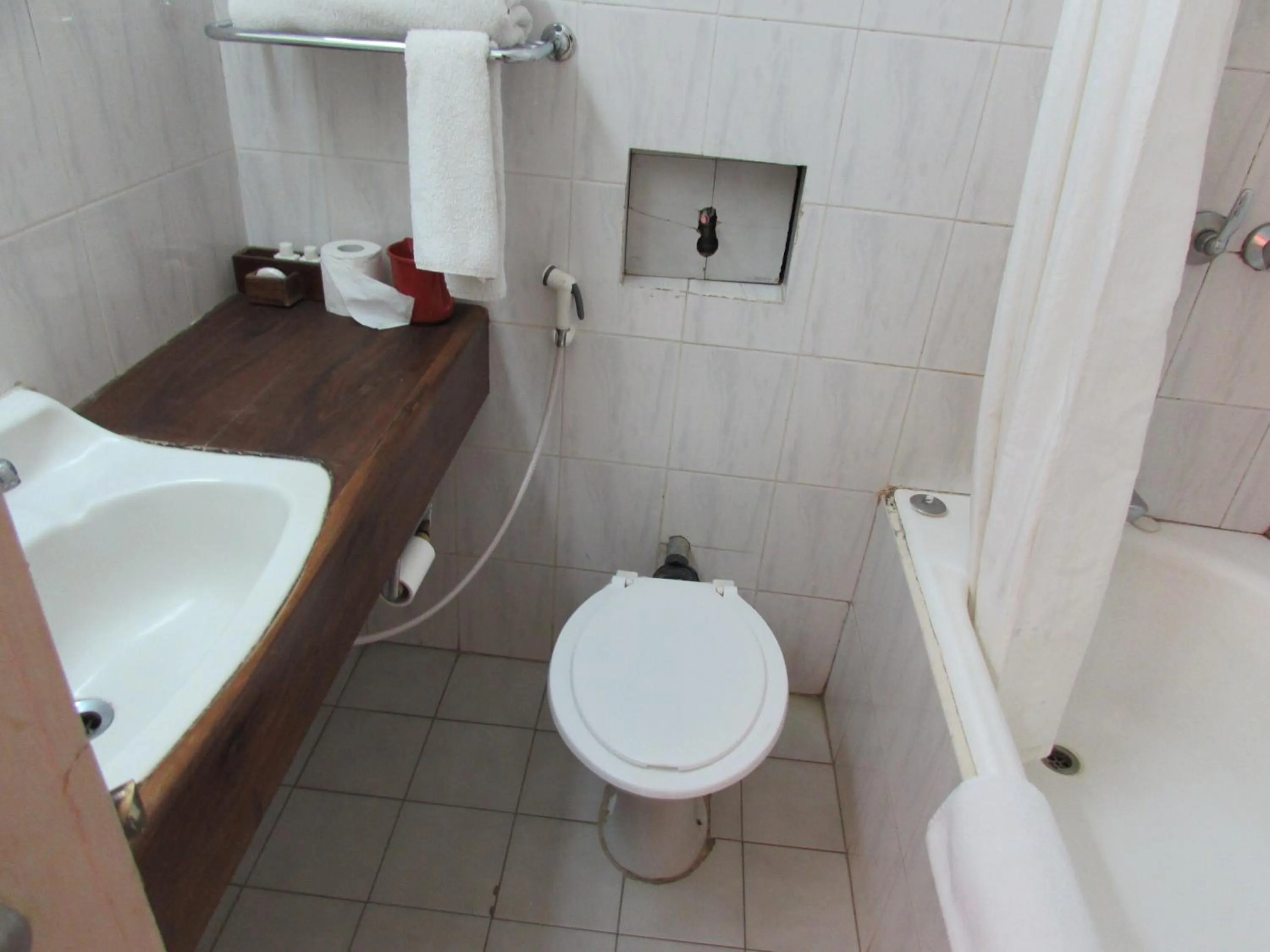 Bathroom in Equator Hotel