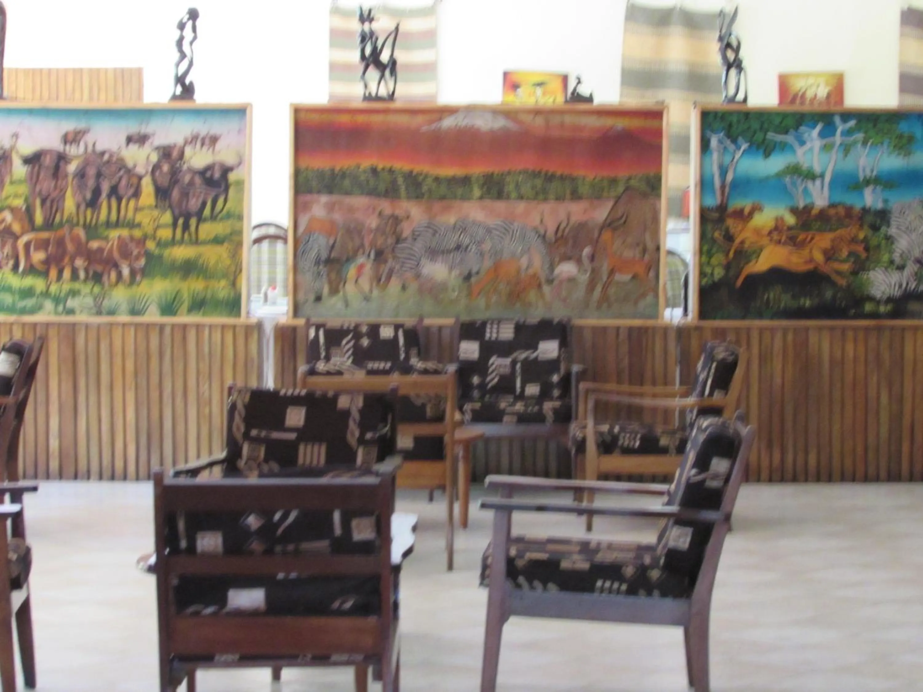 Seating area in Equator Hotel