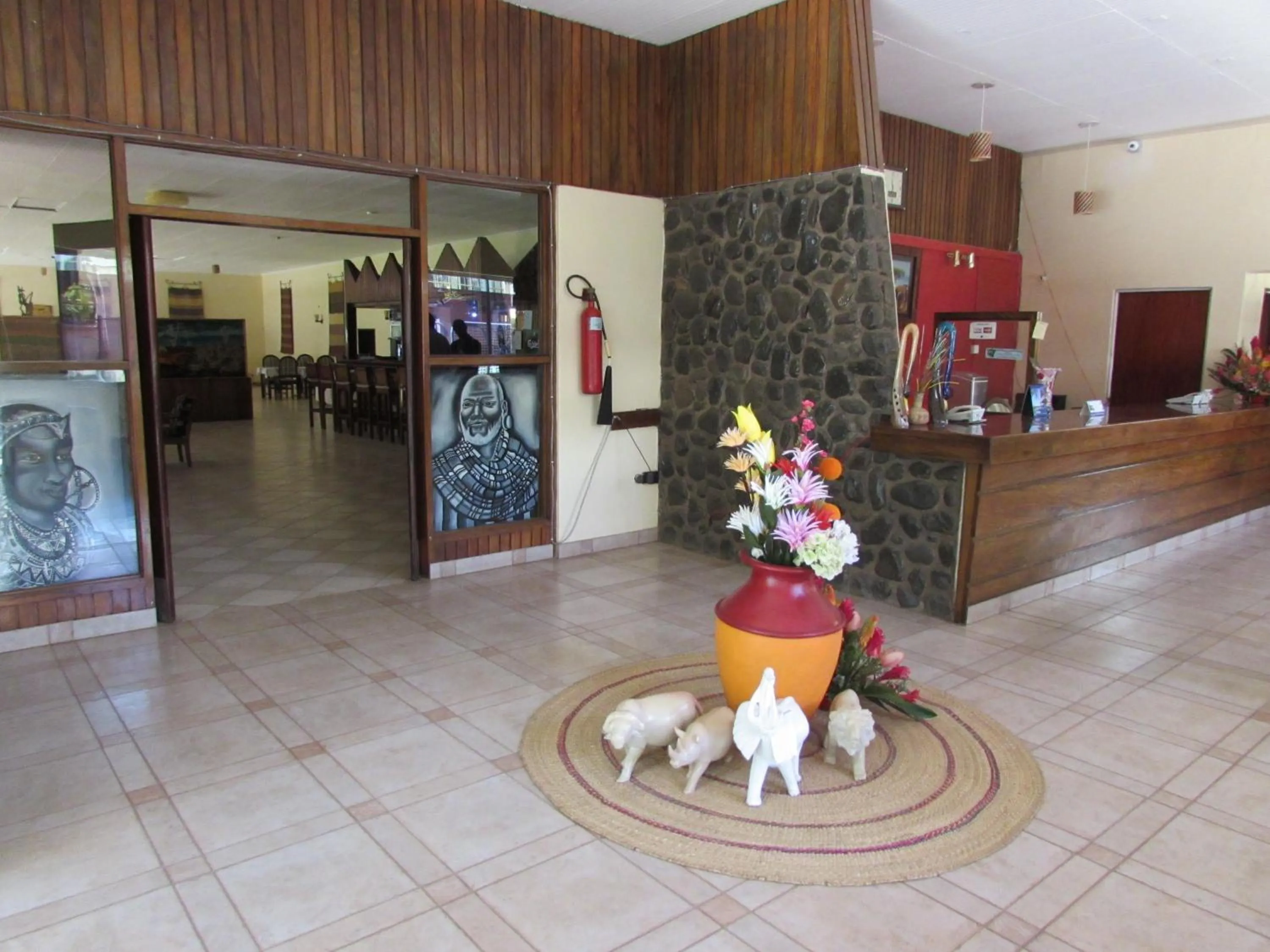 Lobby or reception in Equator Hotel