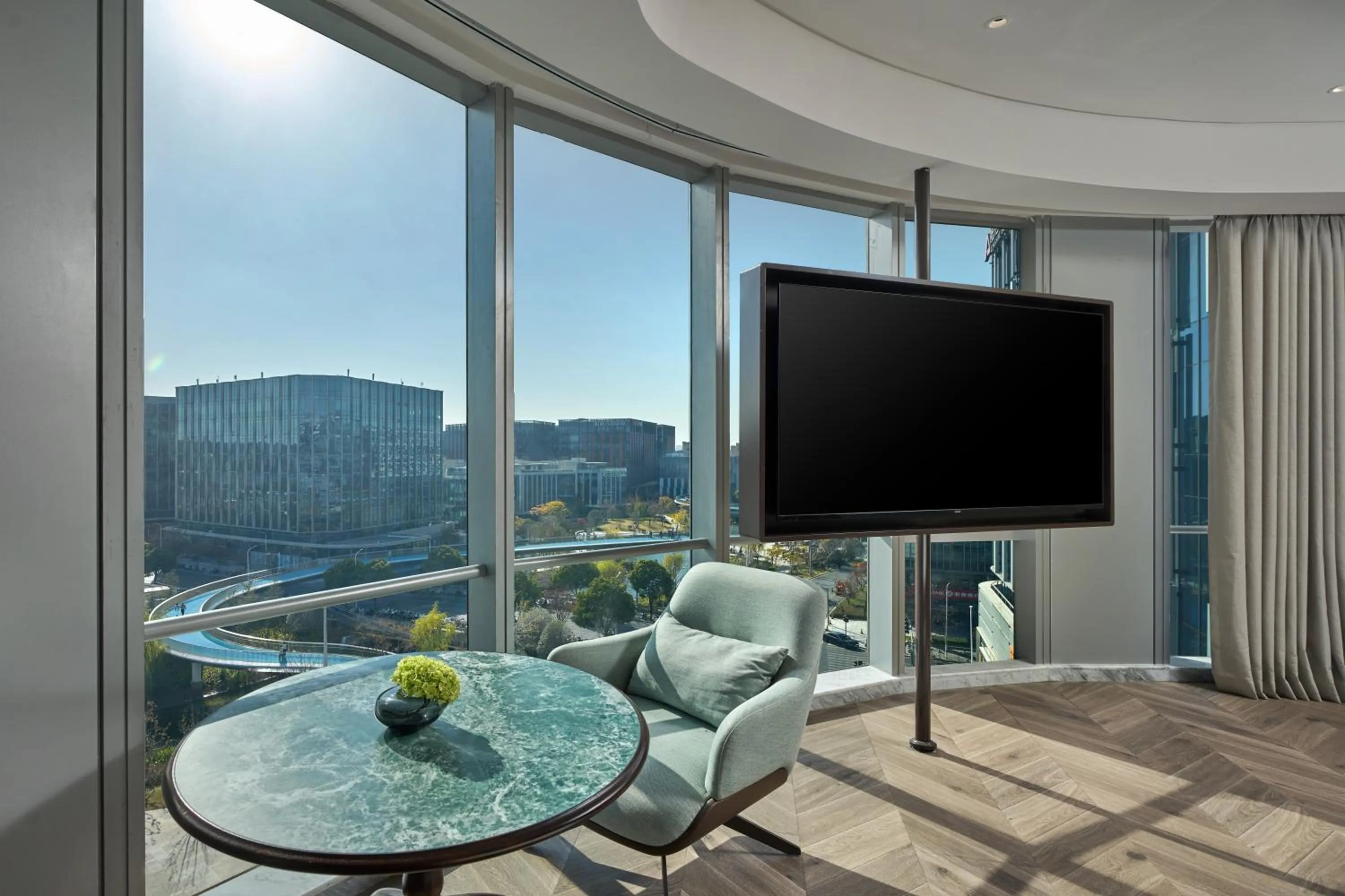 Seating area in MaxX By Steigenberger Shanghai,Hongqiao