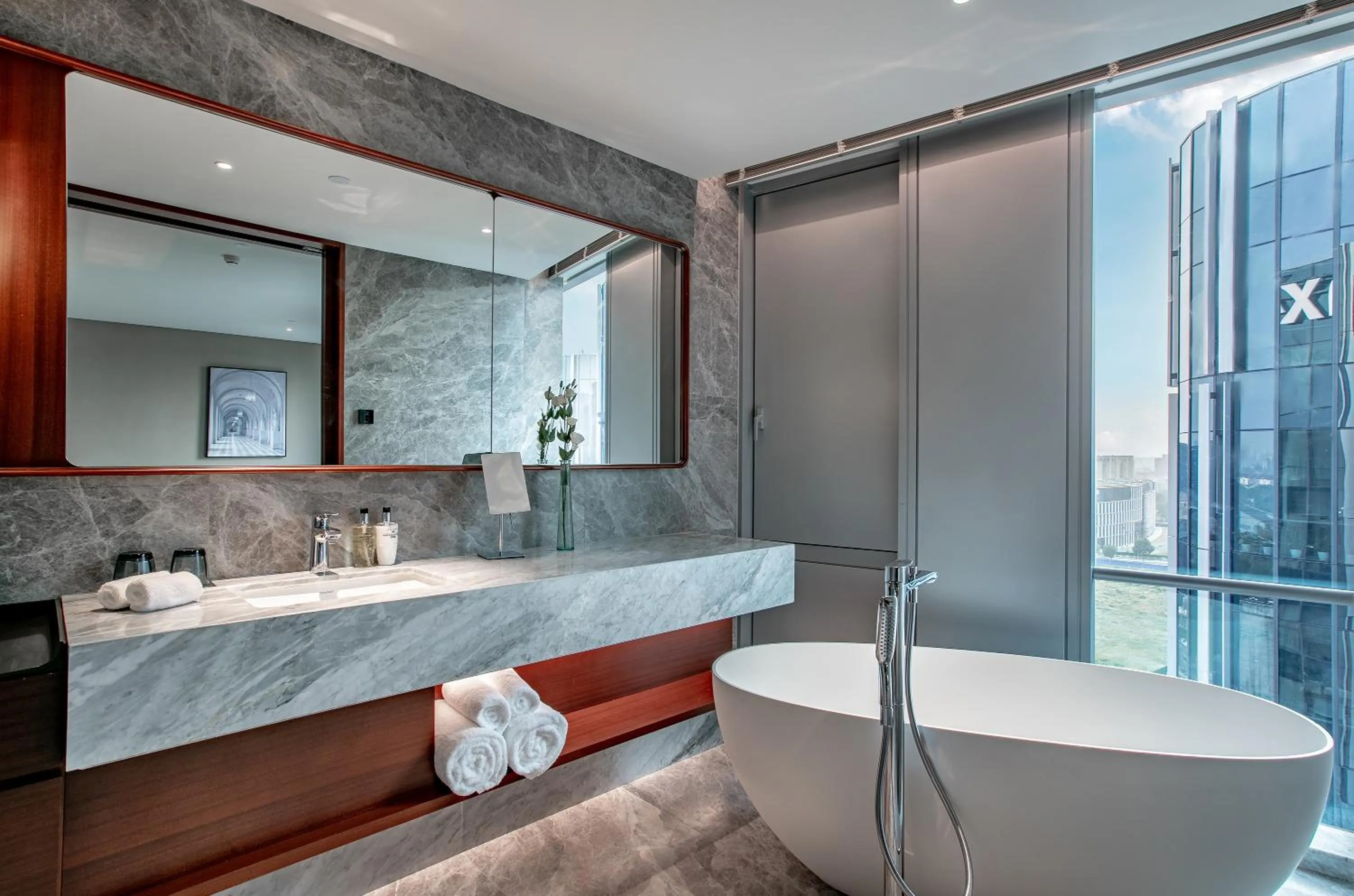 Bathroom in MaxX By Steigenberger Shanghai,Hongqiao