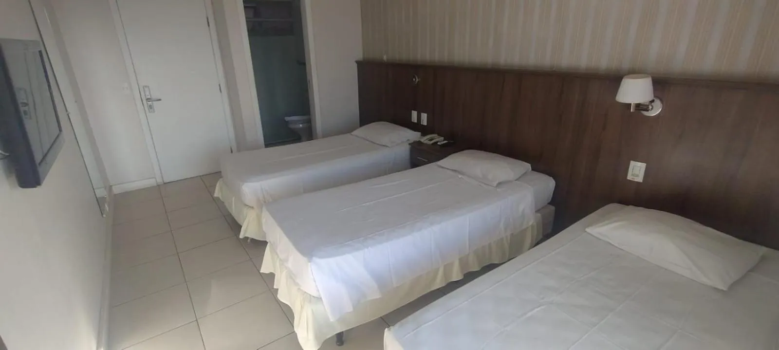 Bed in Hotel Urupema