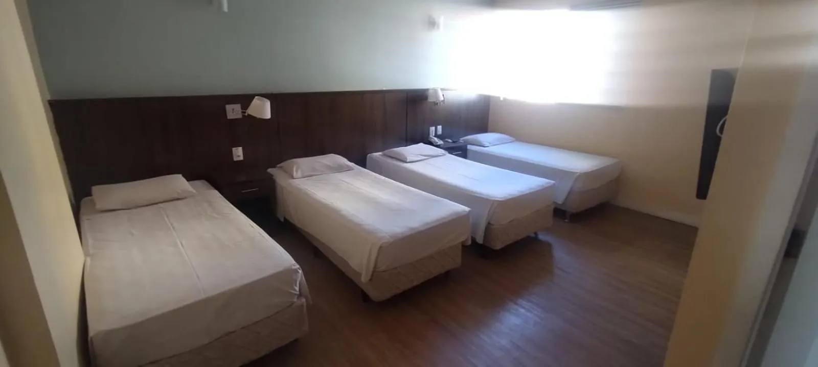 Bed in Hotel Urupema