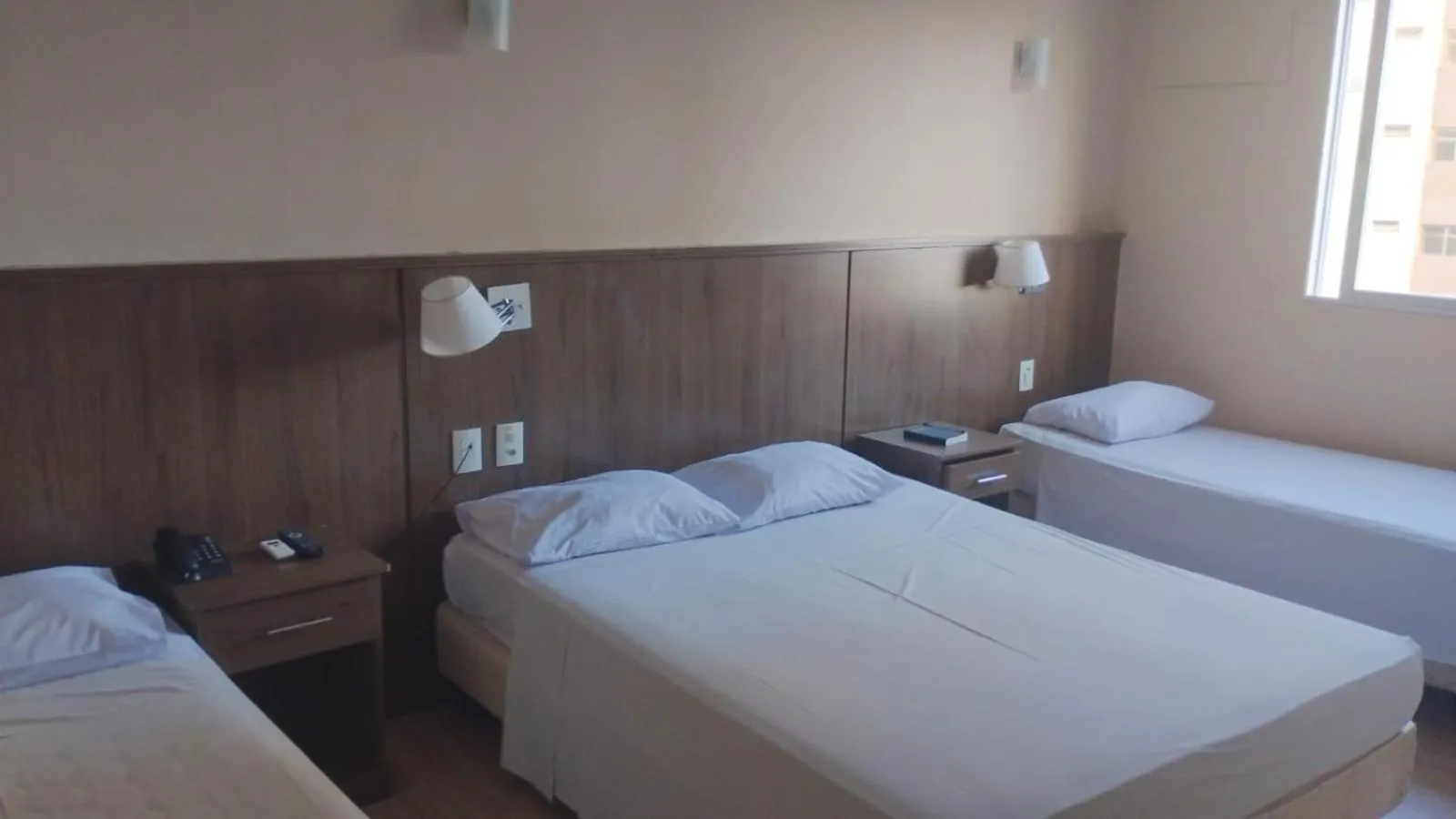 Bed in Hotel Urupema