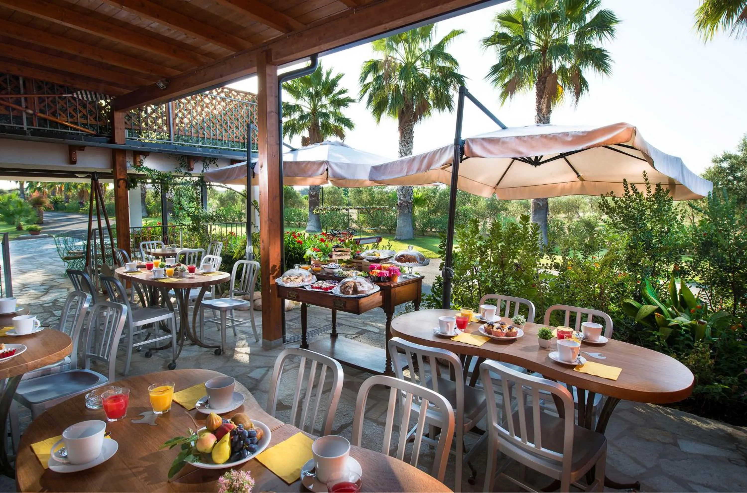 Buffet breakfast in Hotel Rurale Orti di Nora & SPA