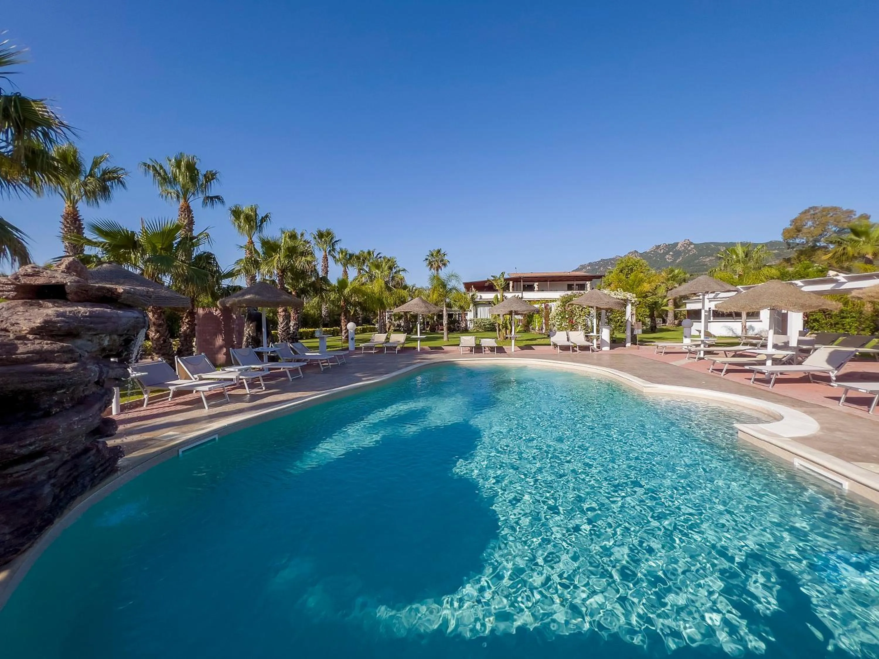 Swimming pool in Hotel Rurale Orti di Nora & SPA