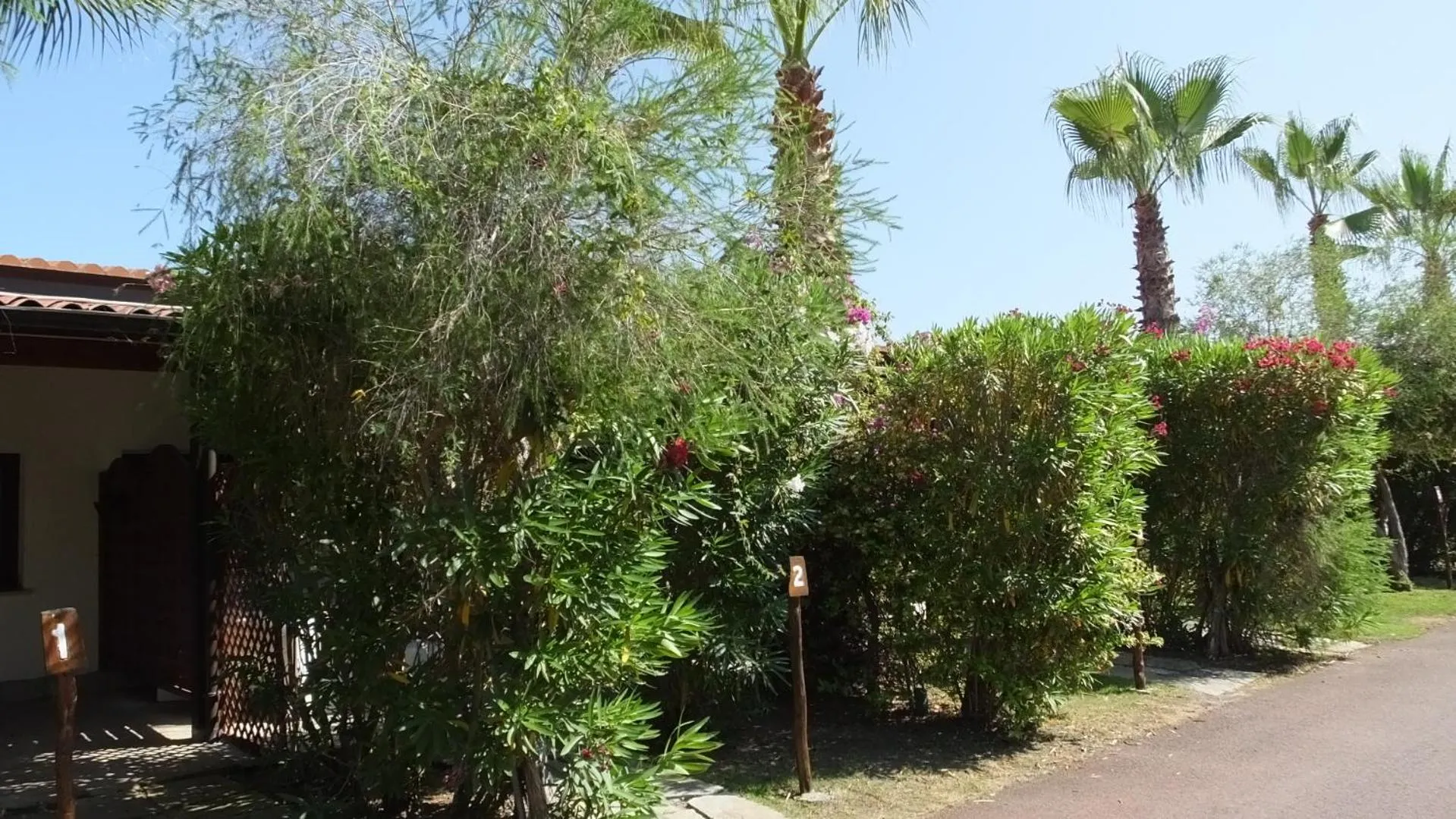 Patio in Hotel Rurale Orti di Nora & SPA