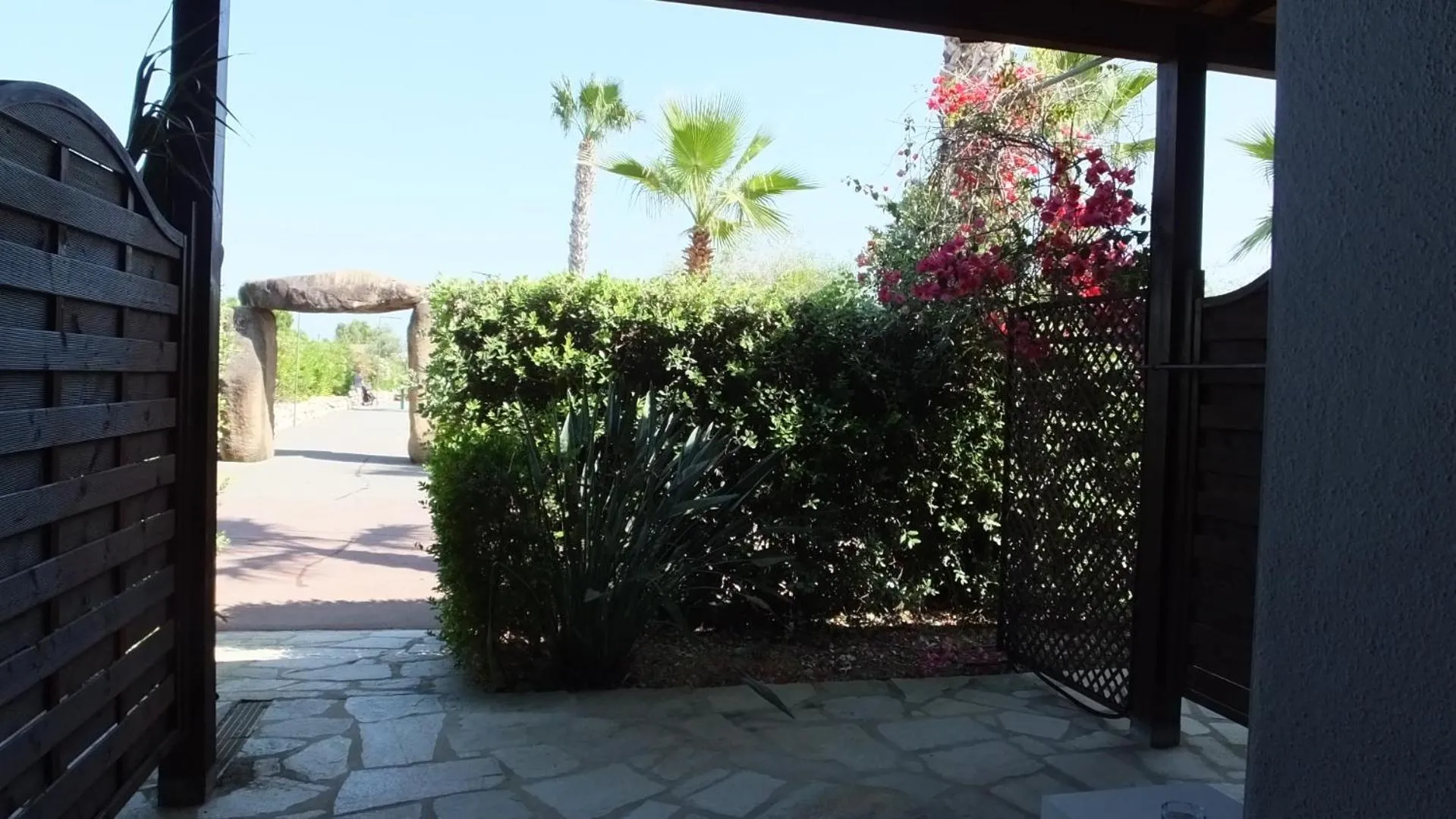 Patio in Hotel Rurale Orti di Nora & SPA