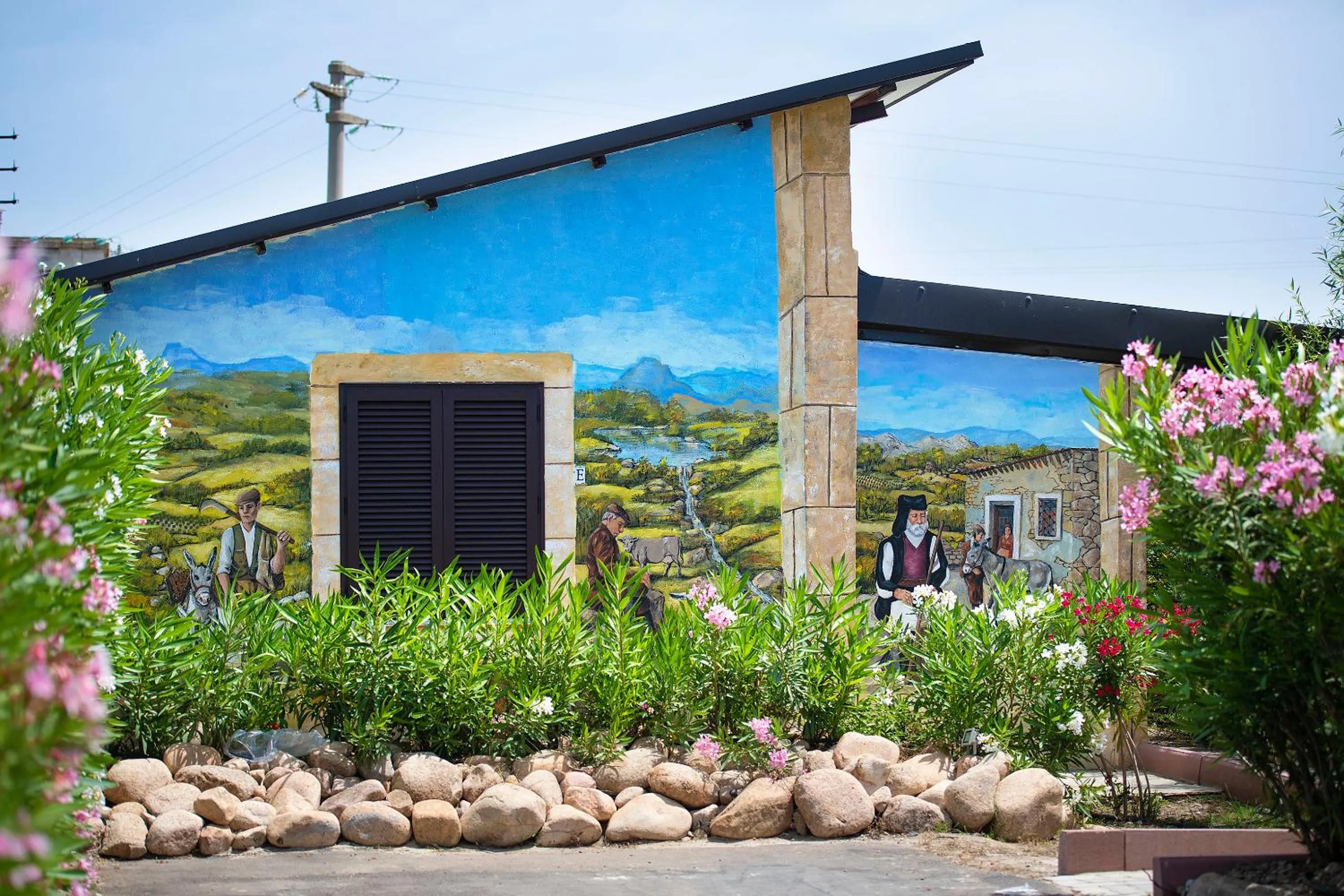 View (from property/room) in Hotel Rurale Orti di Nora & SPA