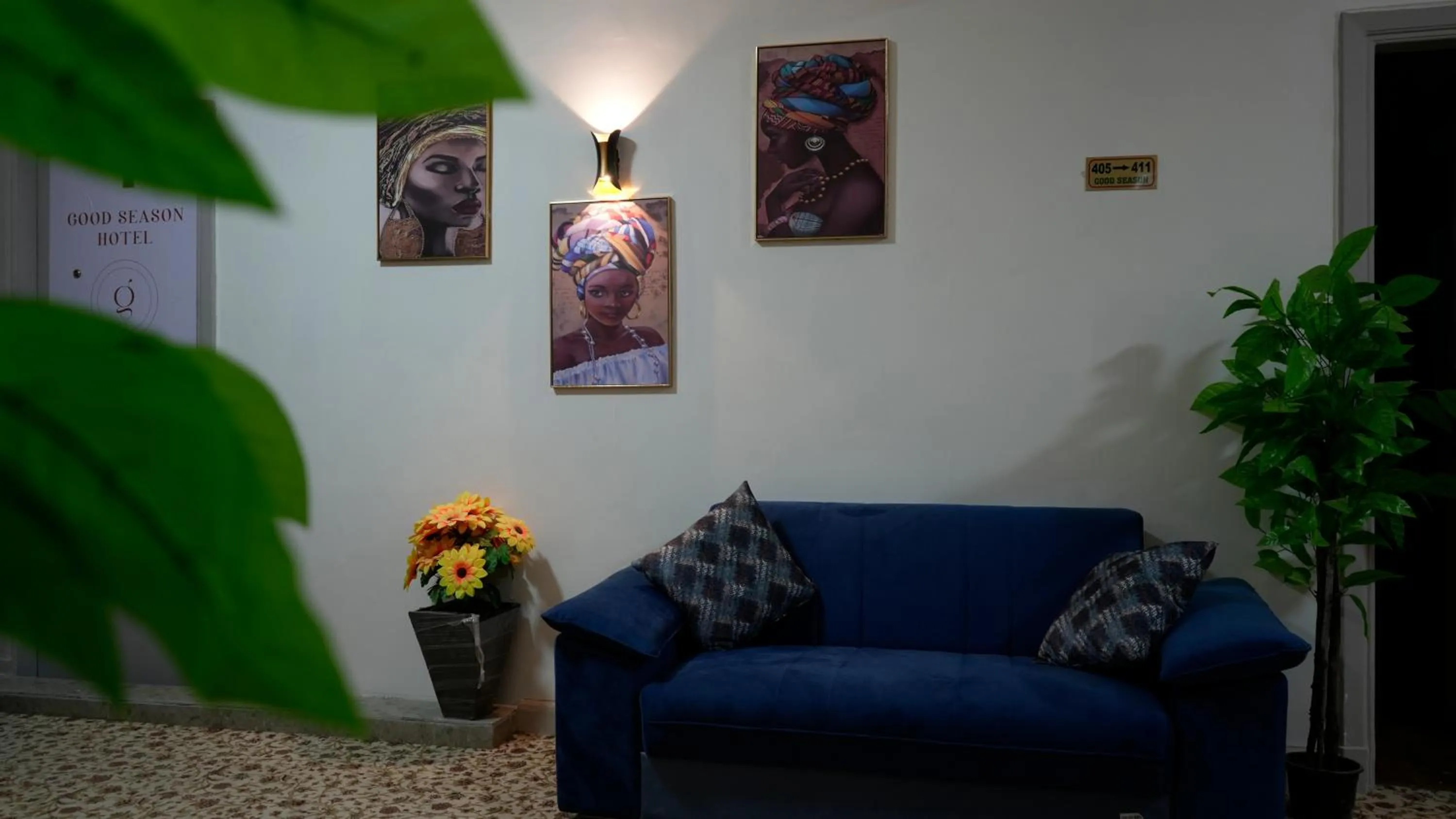 Living room in Good Season Hotel