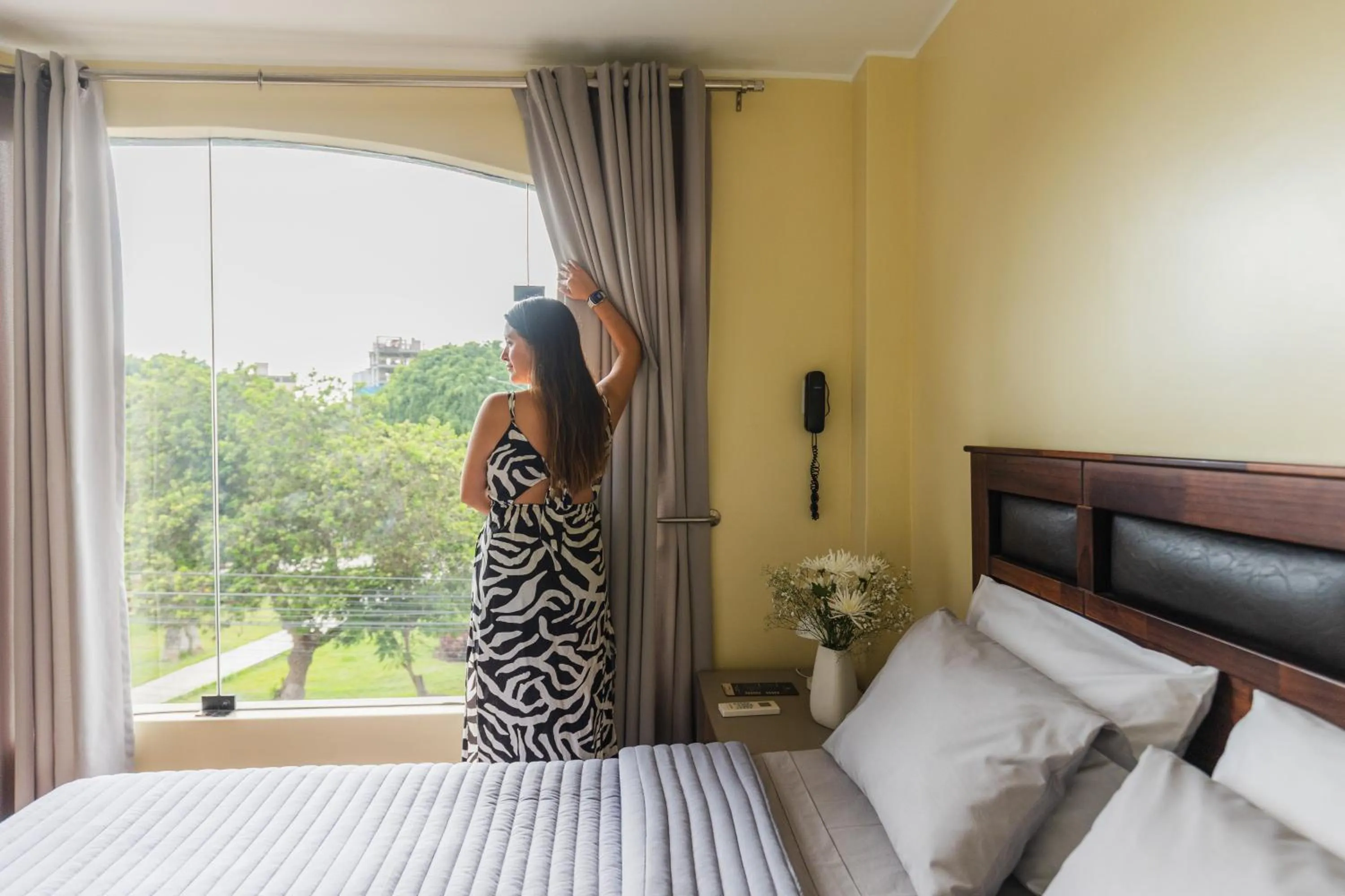 Bed in San Miguel Awanka Hotel