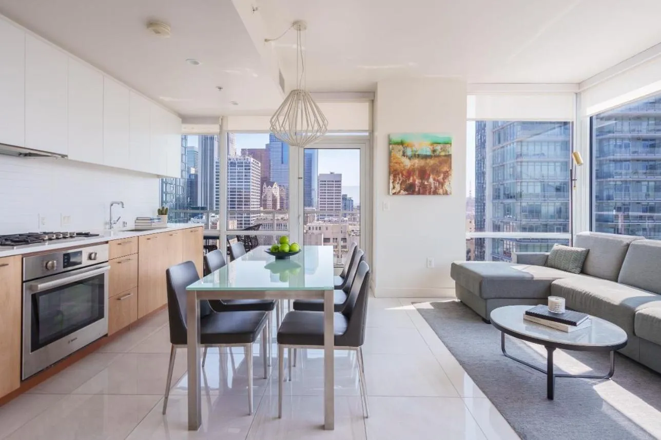 Living room in Level Los Angeles - Downtown South Olive