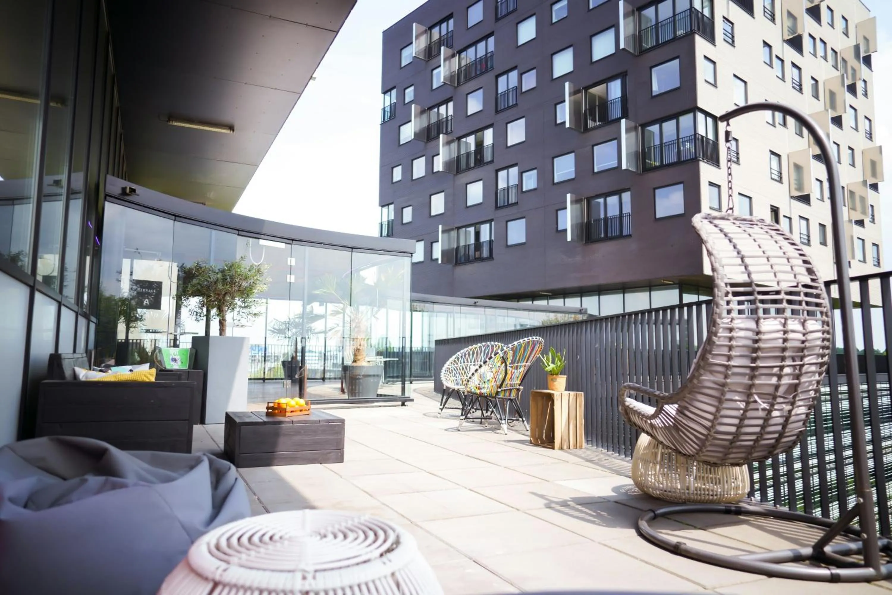 Balcony/Terrace in Leonardo Hotel Groningen Stadspark