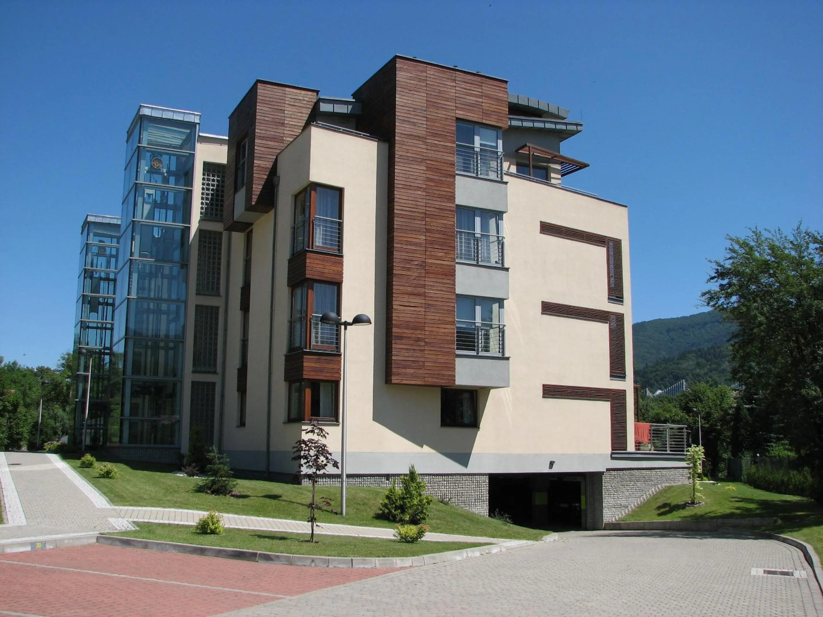 Facade/entrance in Apartament w Ustroniu