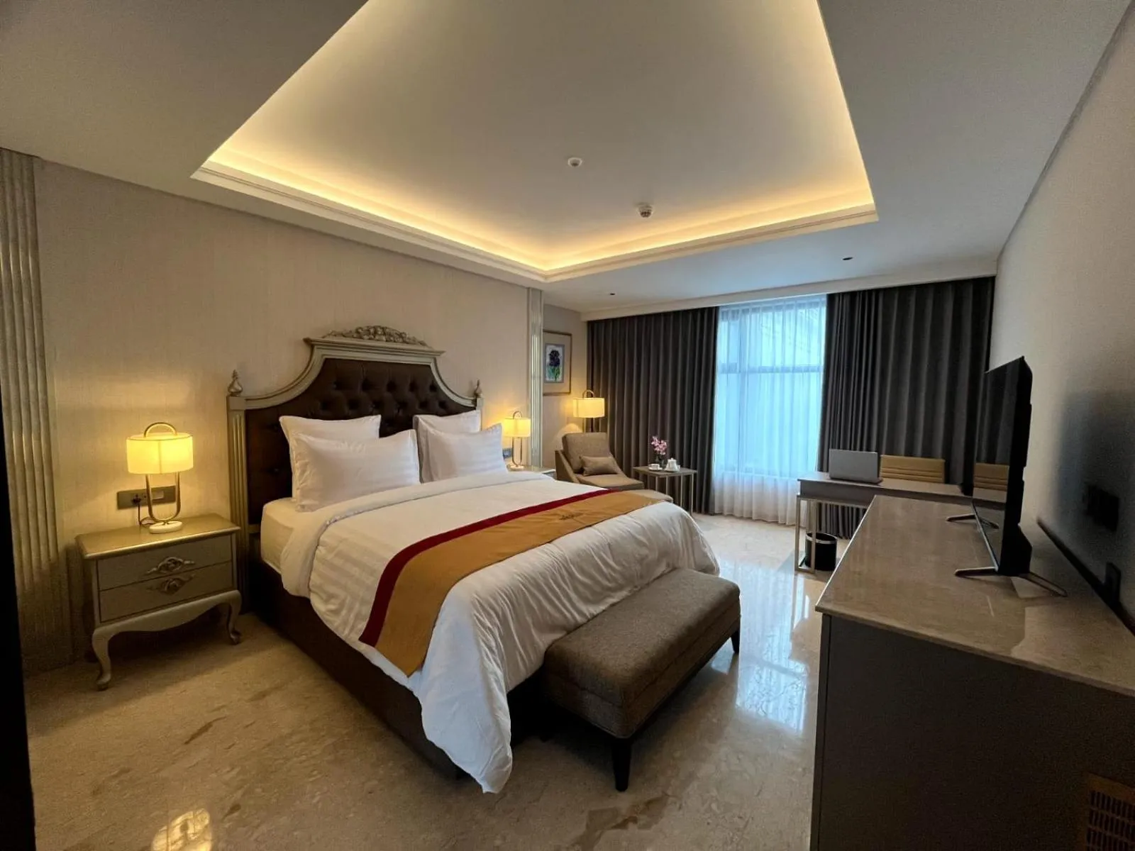 Bed in Grand Travello Hotel Bekasi