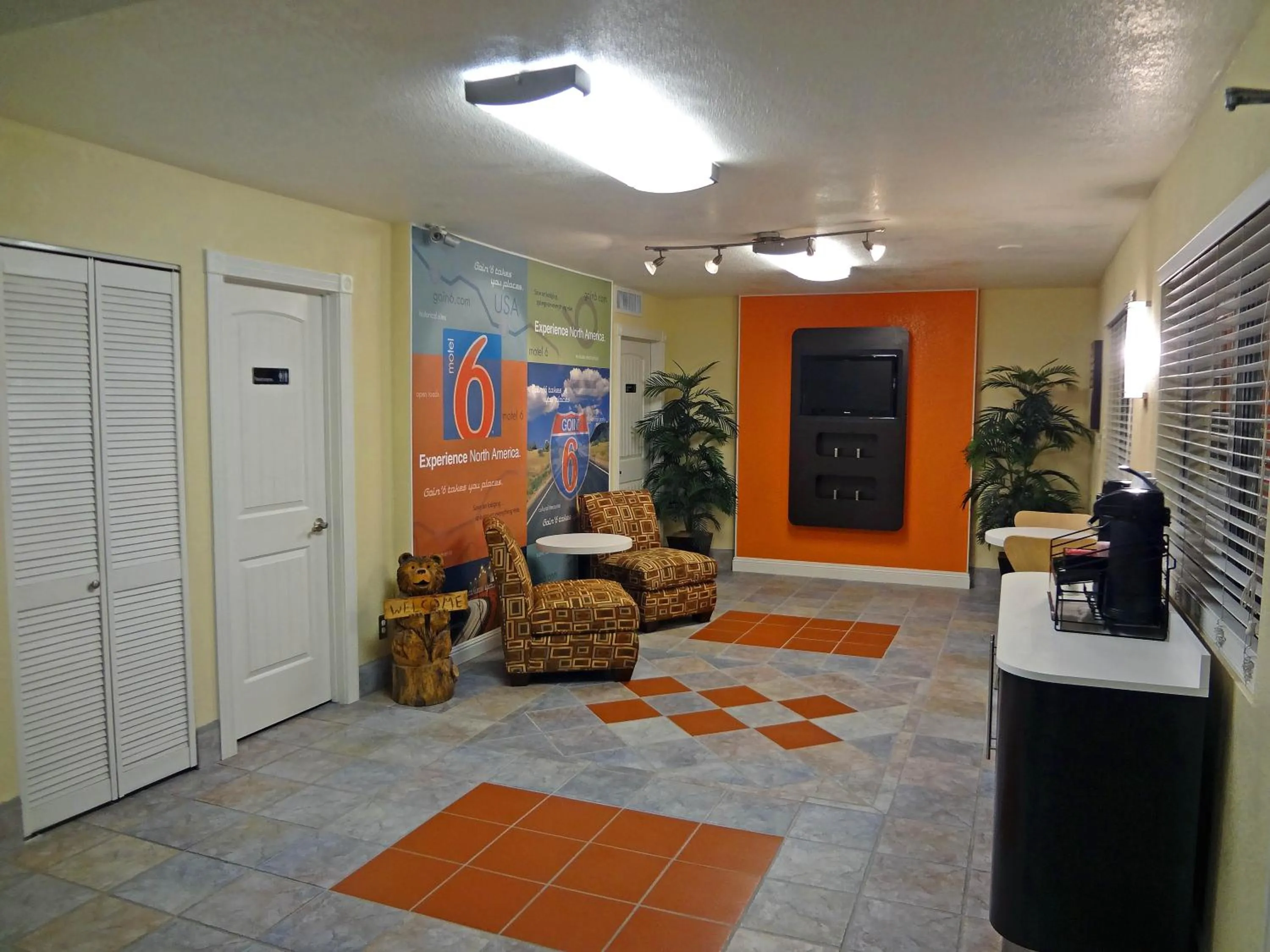 Lobby or reception in Motel 6-Holbrook, AZ