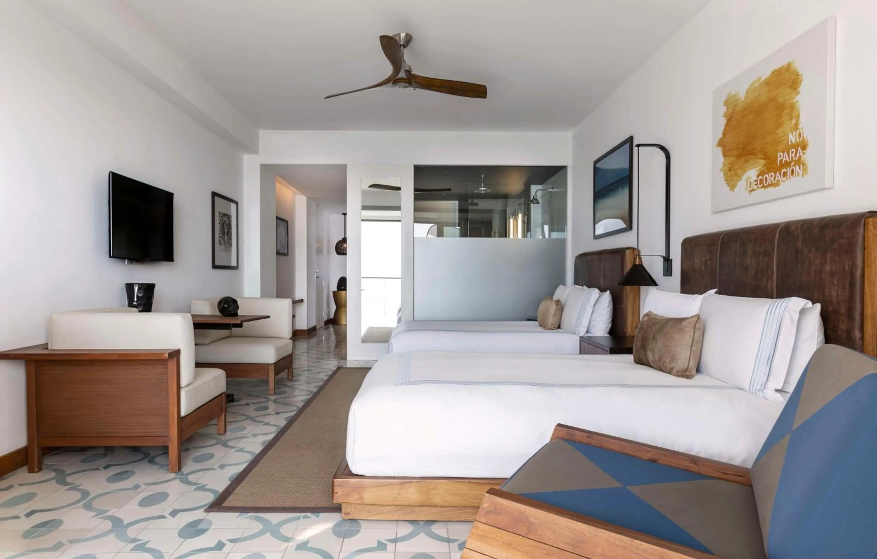 Bedroom in The Cape, A Thompson Hotel, by Hyatt