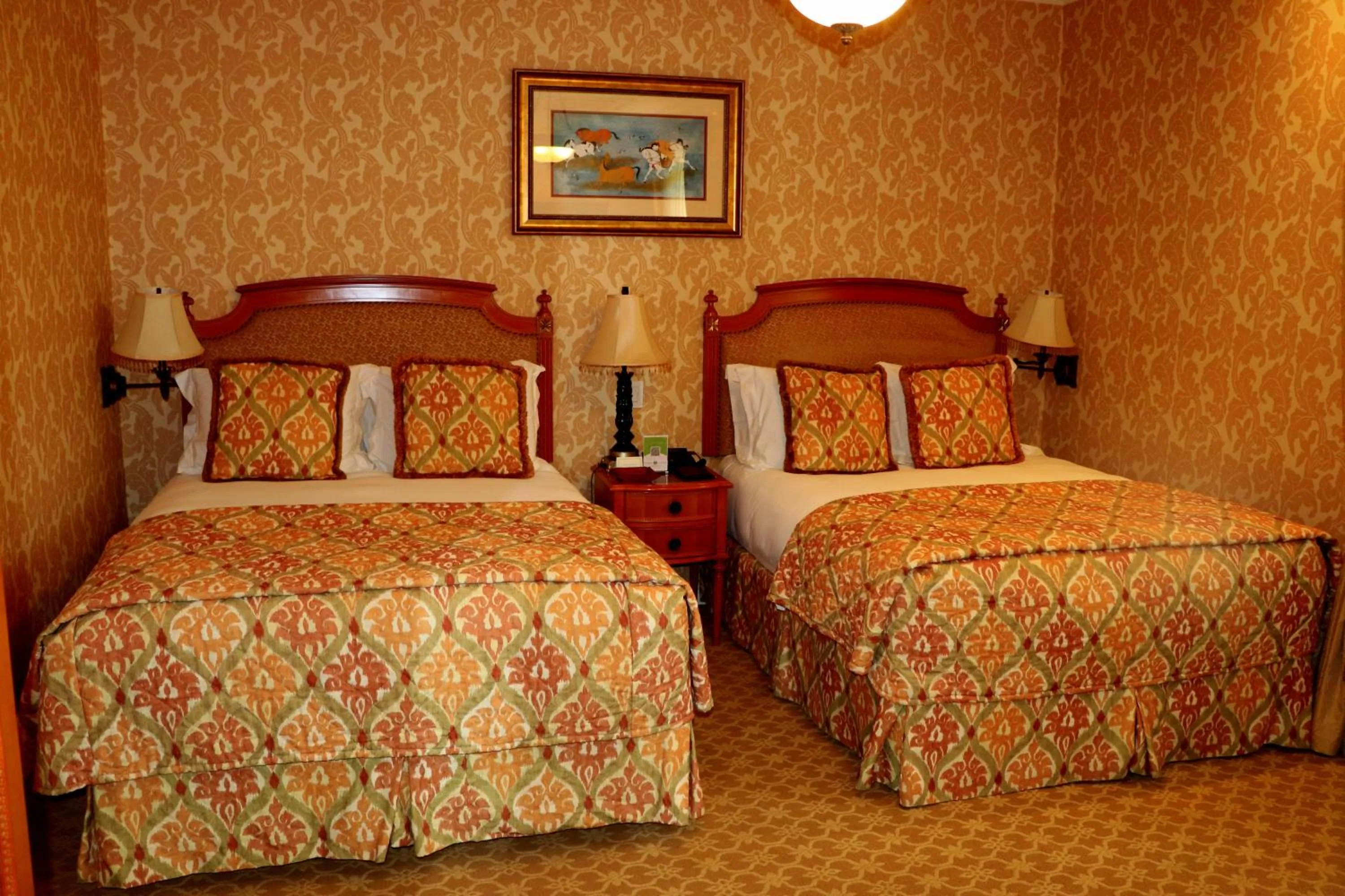 Bed in Terelj Hotel & Spa