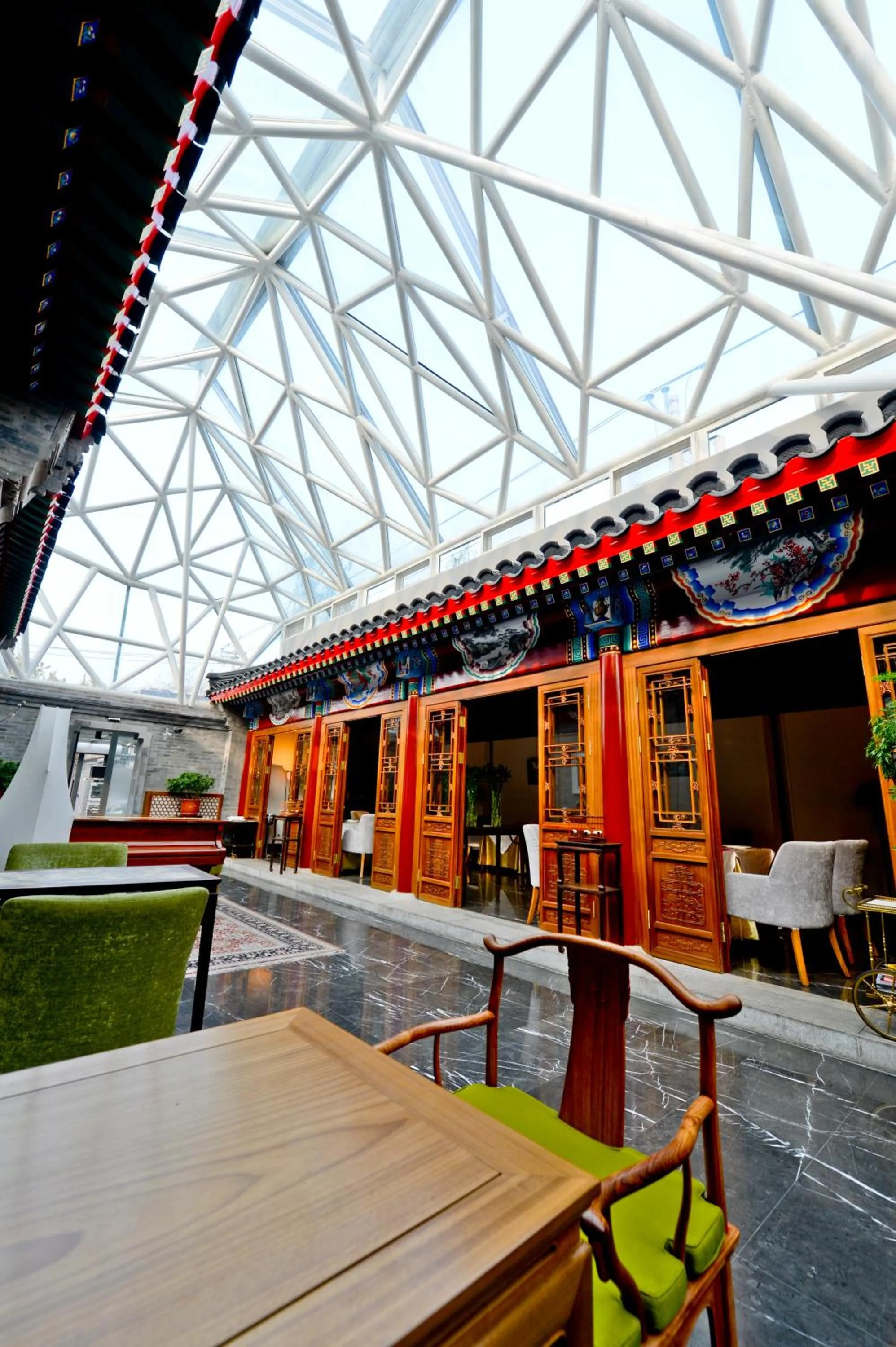 Lobby or reception in Cours Et Pavillons