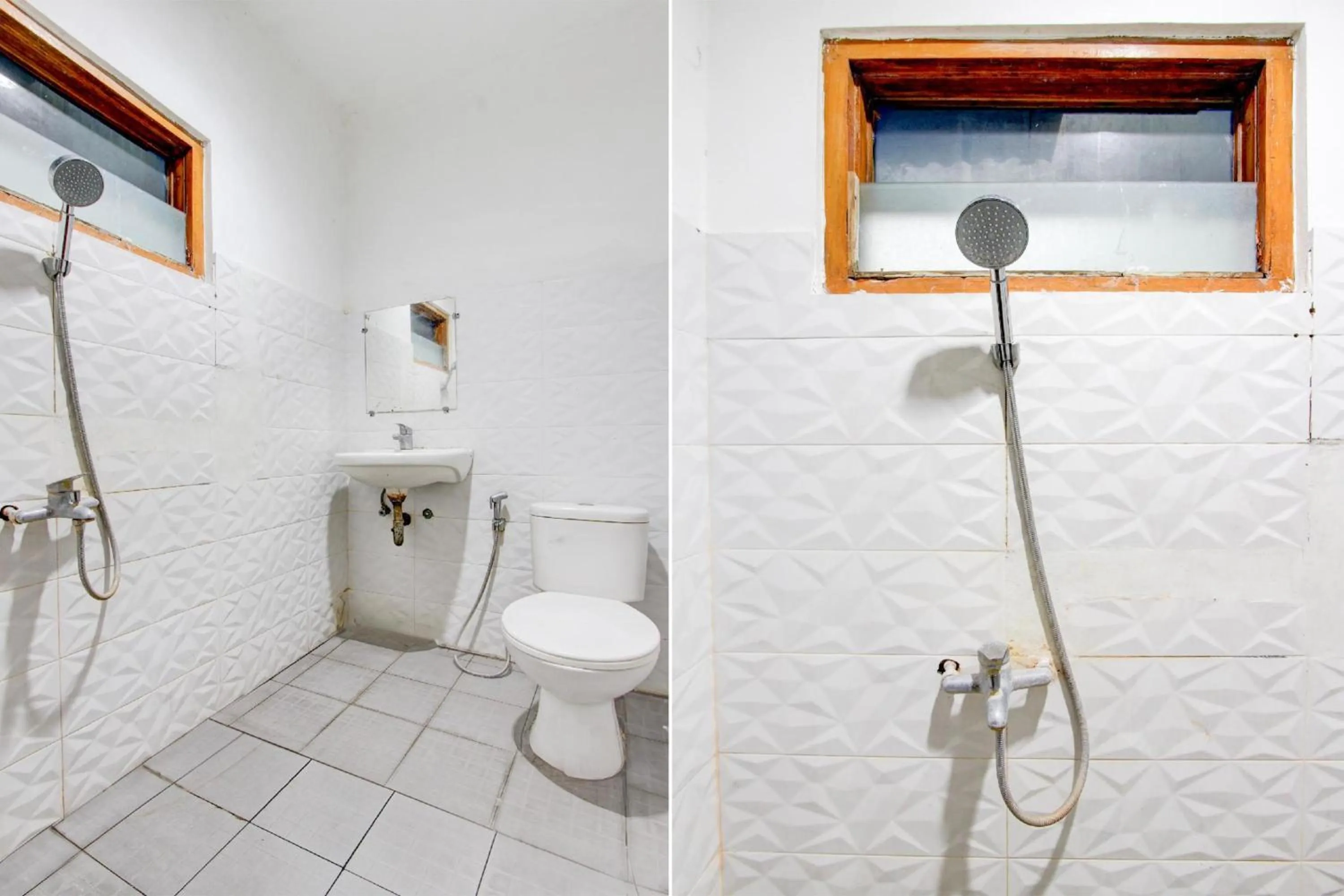 Bathroom in Collection O Jalan Slamet Riyadi Near Kampung Batik Kauman Formerly Hotel Grand Kota