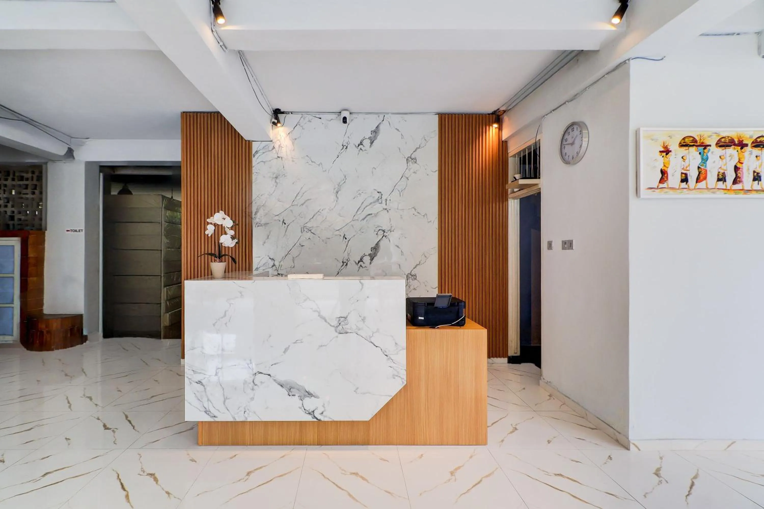 Lobby or reception in Townhouse Oak Legian Near Legian Beach Formerly Sayang Maha Merta