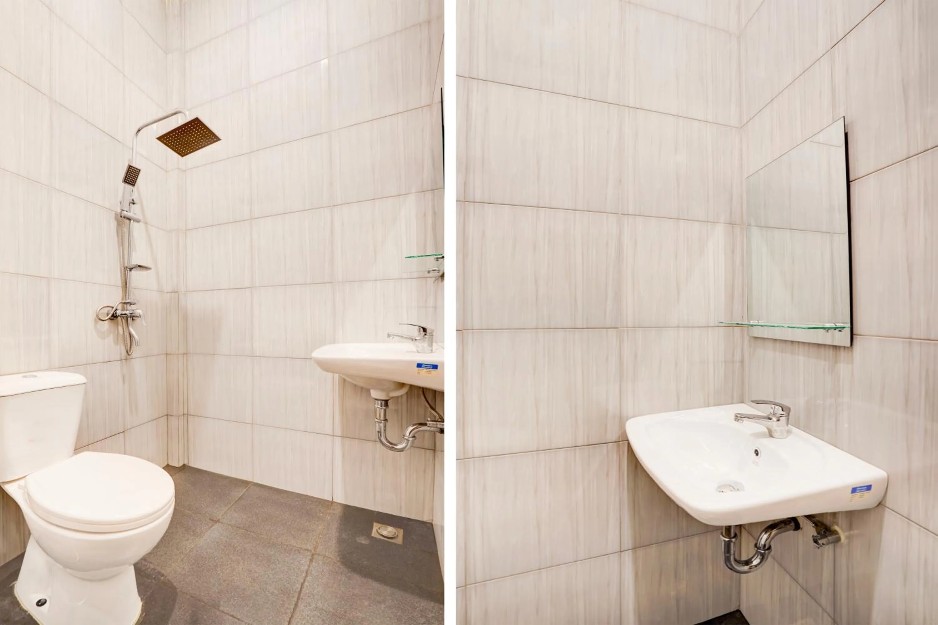 Bathroom in Collection O Padang City Center Near Transmart Padang Formerly De Orchids