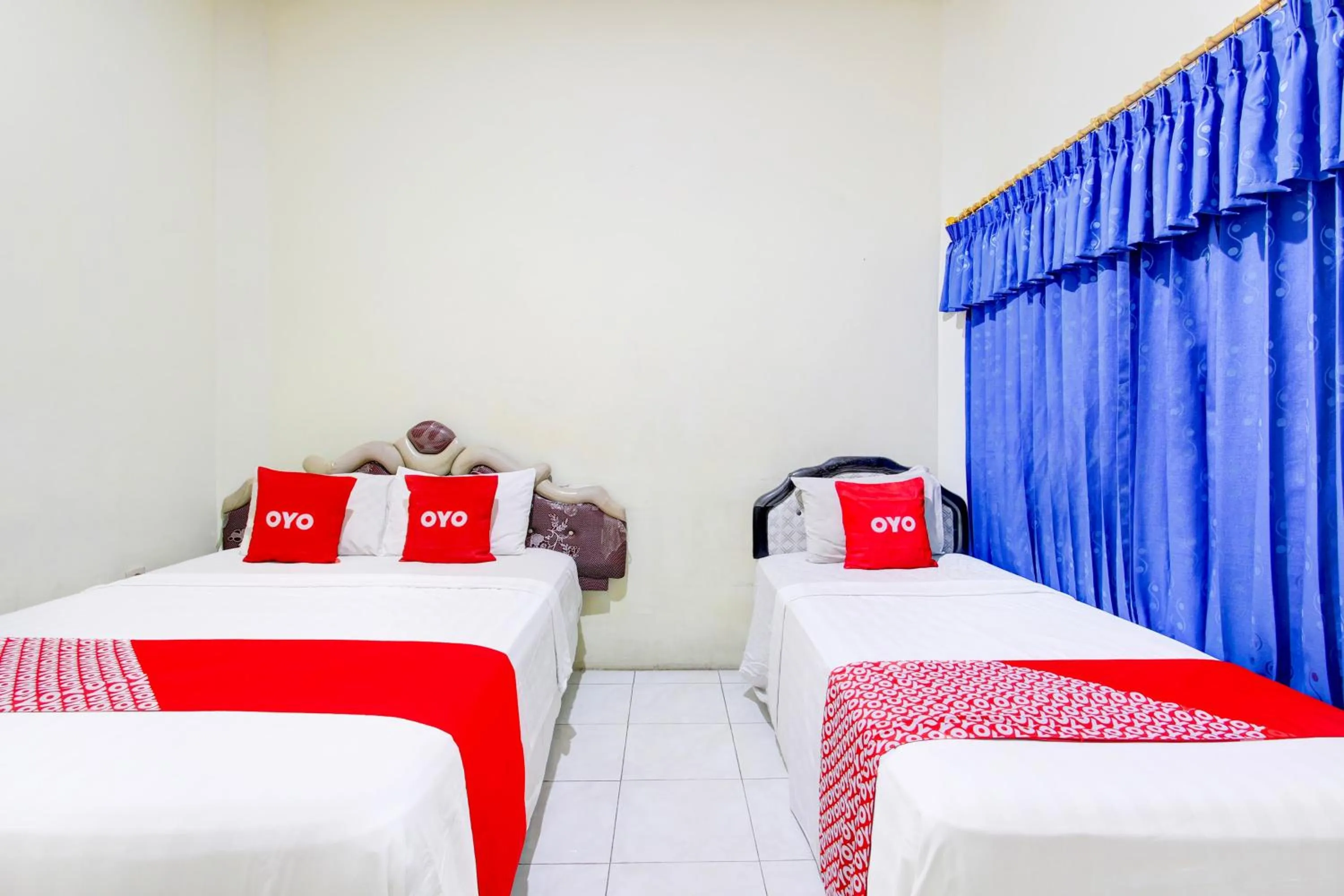 Bedroom, Bed in Hotel O Jalan Malioboro Near Stasiun Tugu Yogyakarta Formerly Hotel Baru