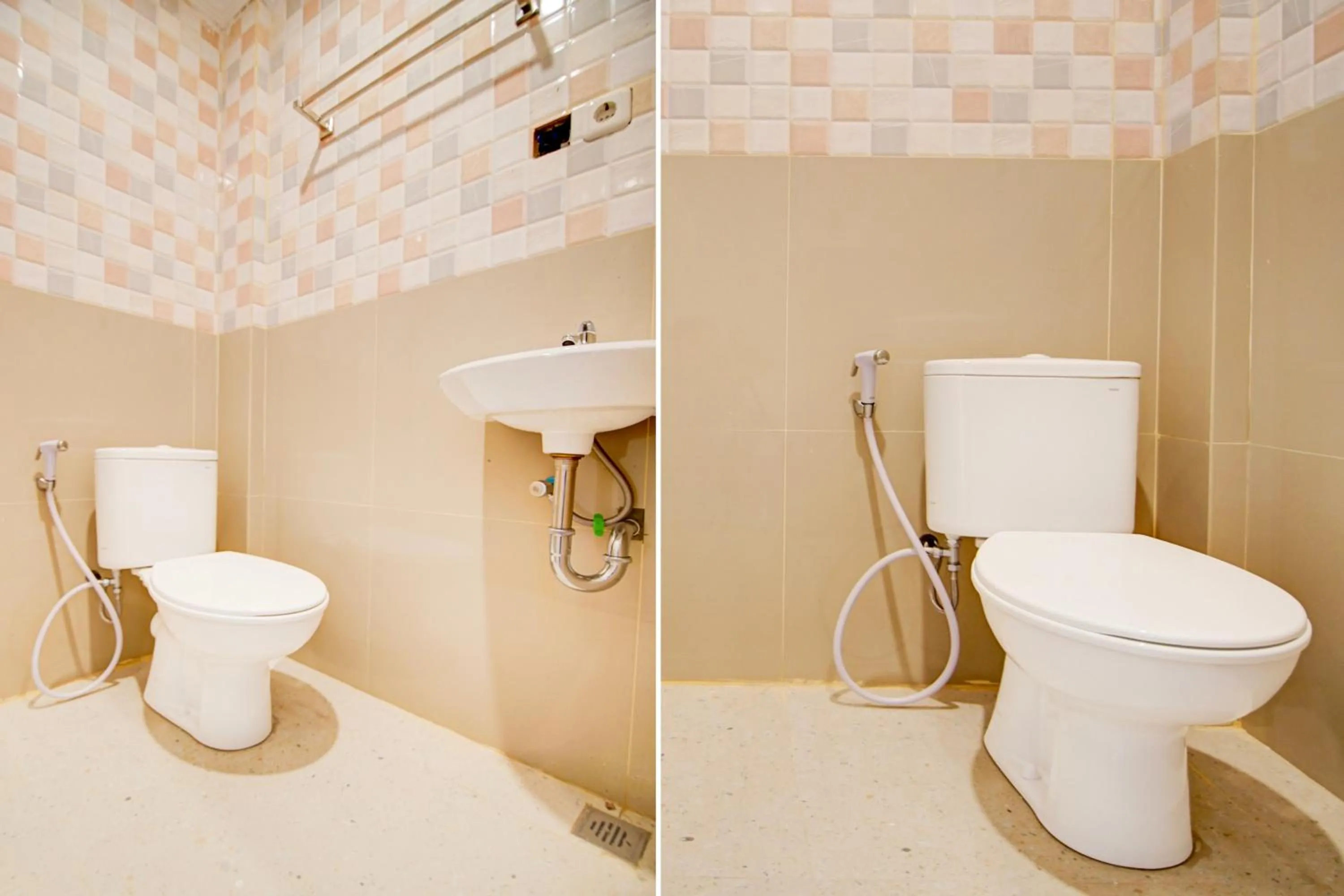 Bathroom in Collection O Pusat Kota Pekanbaru Near Rumah Sakit Prima Formerly King's Homestay