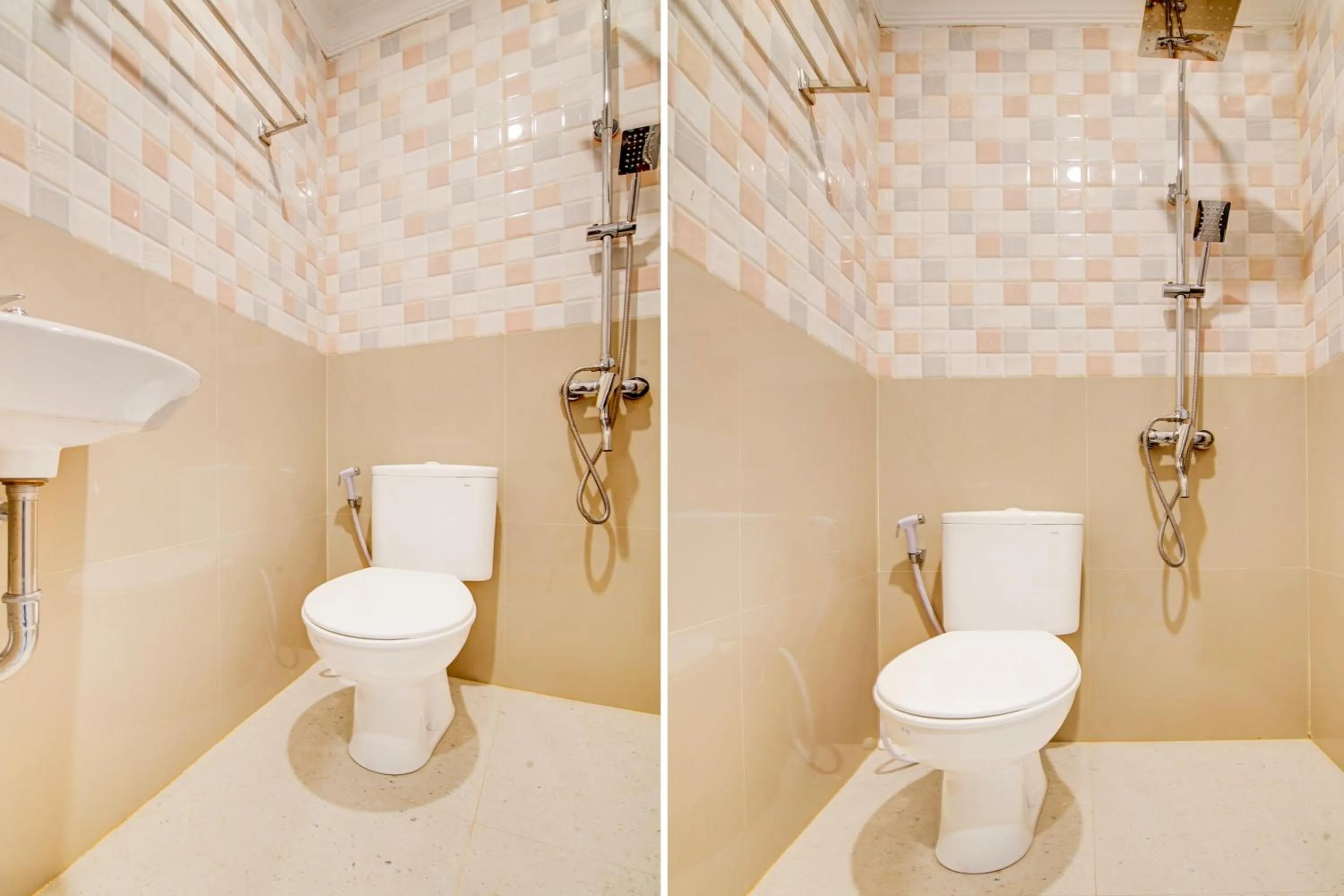 Bathroom in Collection O Pusat Kota Pekanbaru Near Rumah Sakit Prima Formerly King's Homestay