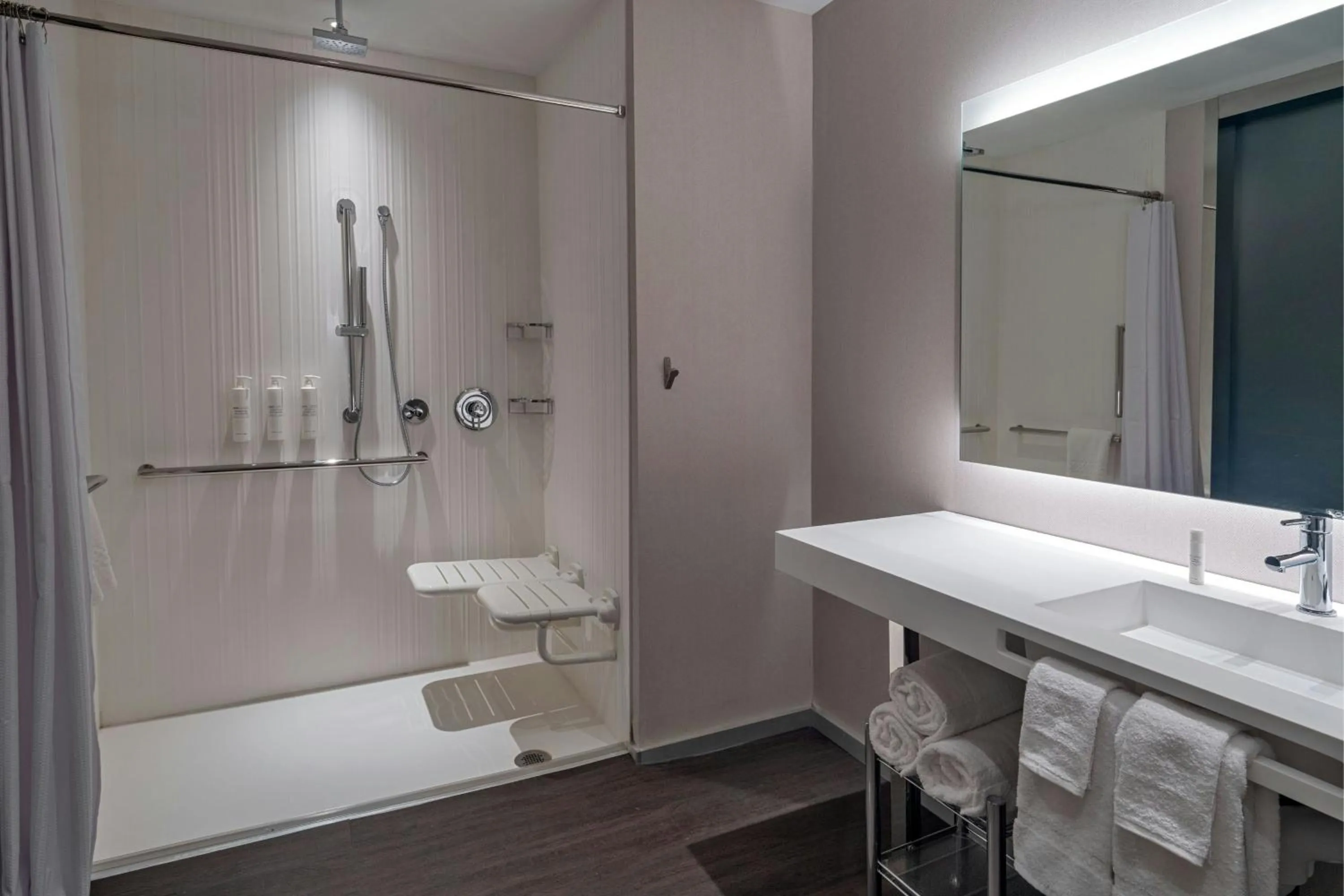 Bathroom in AC Hotel by Marriott Wichita Downtown