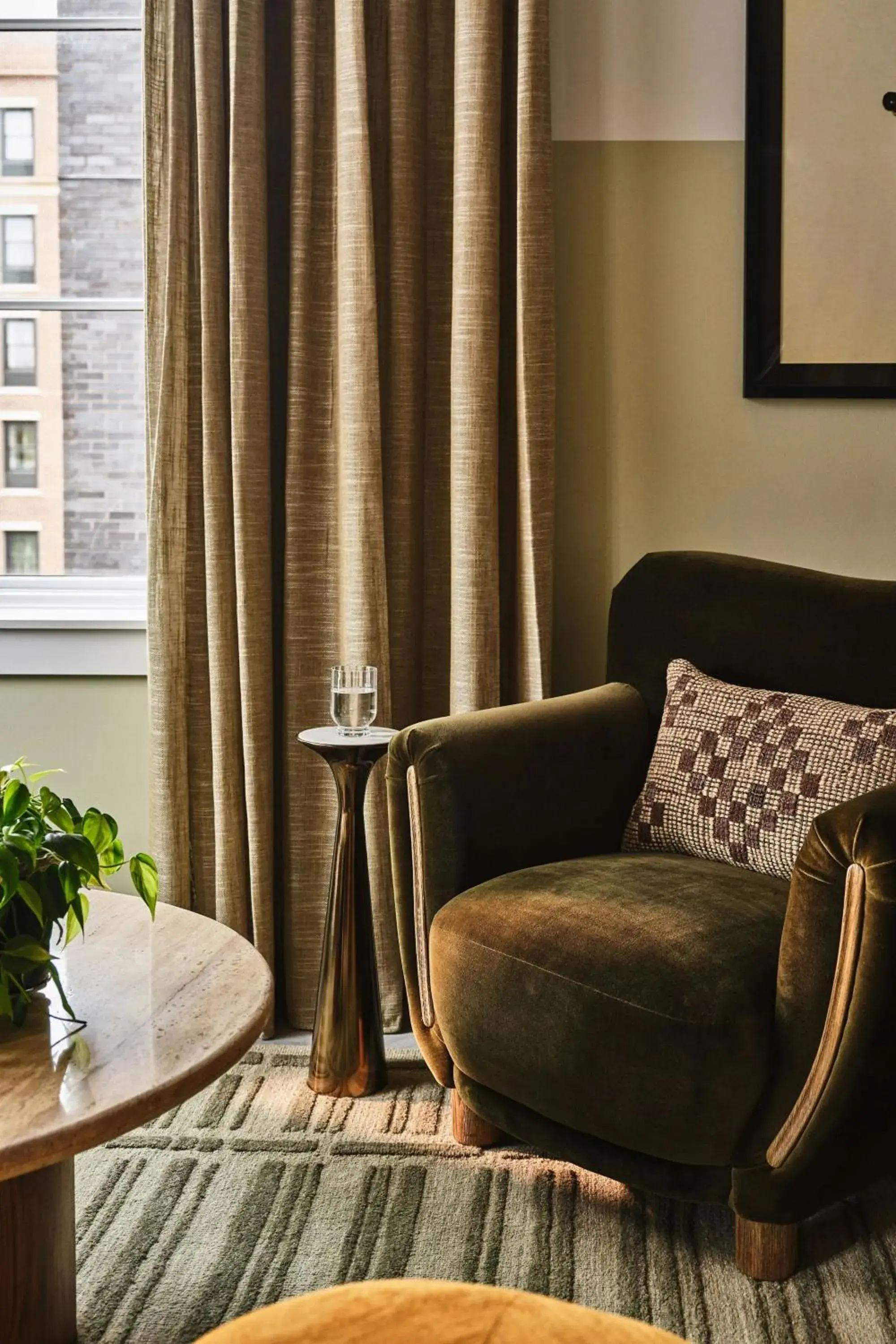 One-Bedroom King Suite - Hearing Accessible in The Ann Savannah, Apartments by Marriott Bonvoy One-Bedroom King Suite - Hearing Accessible in The Ann Savannah, Apartments by Marriott Bonvoy