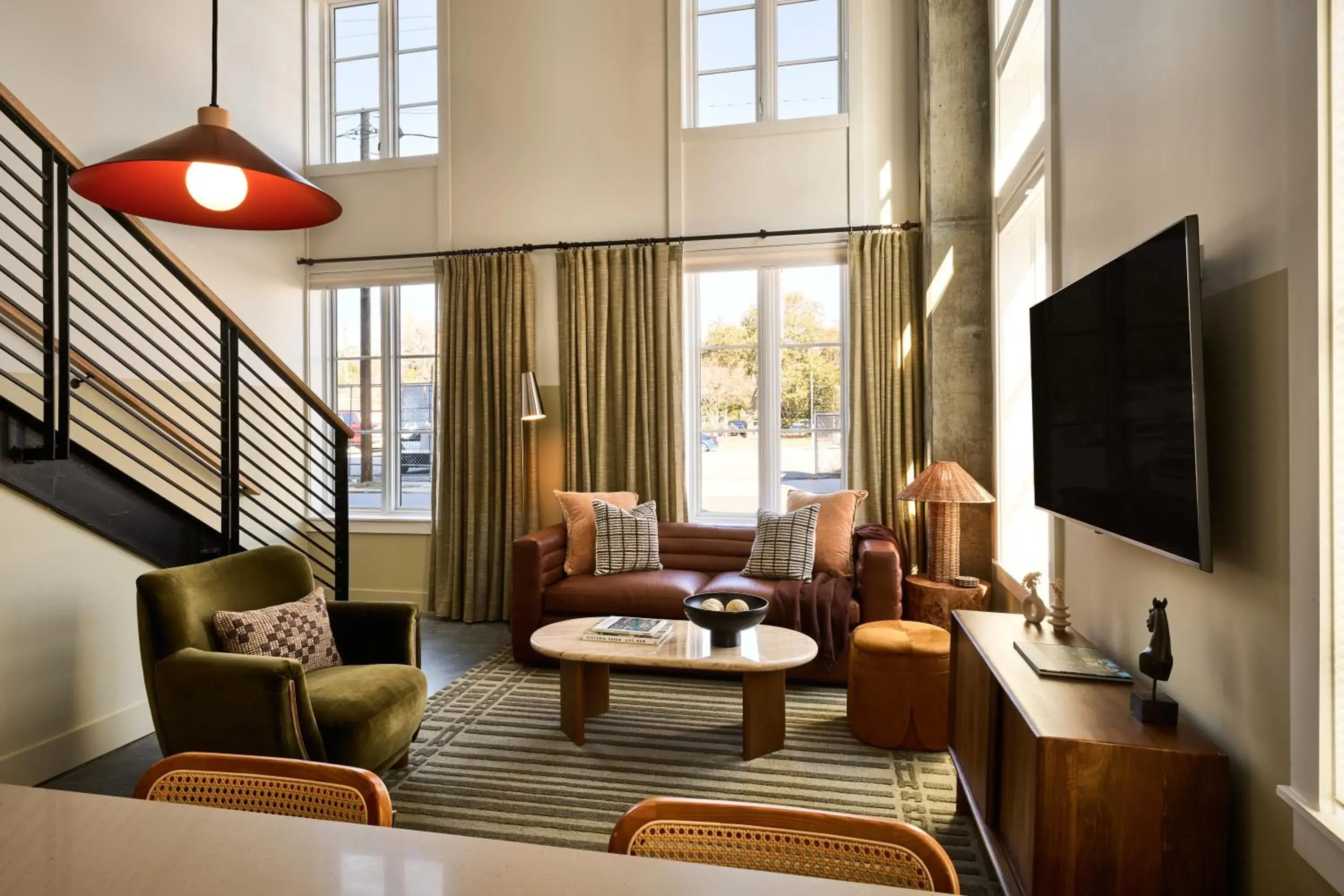 Four-Bedroom Loft Suite with Four Baths in The Ann Savannah, Apartments by Marriott Bonvoy Four-Bedroom Loft Suite with Four Baths in The Ann Savannah, Apartments by Marriott Bonvoy