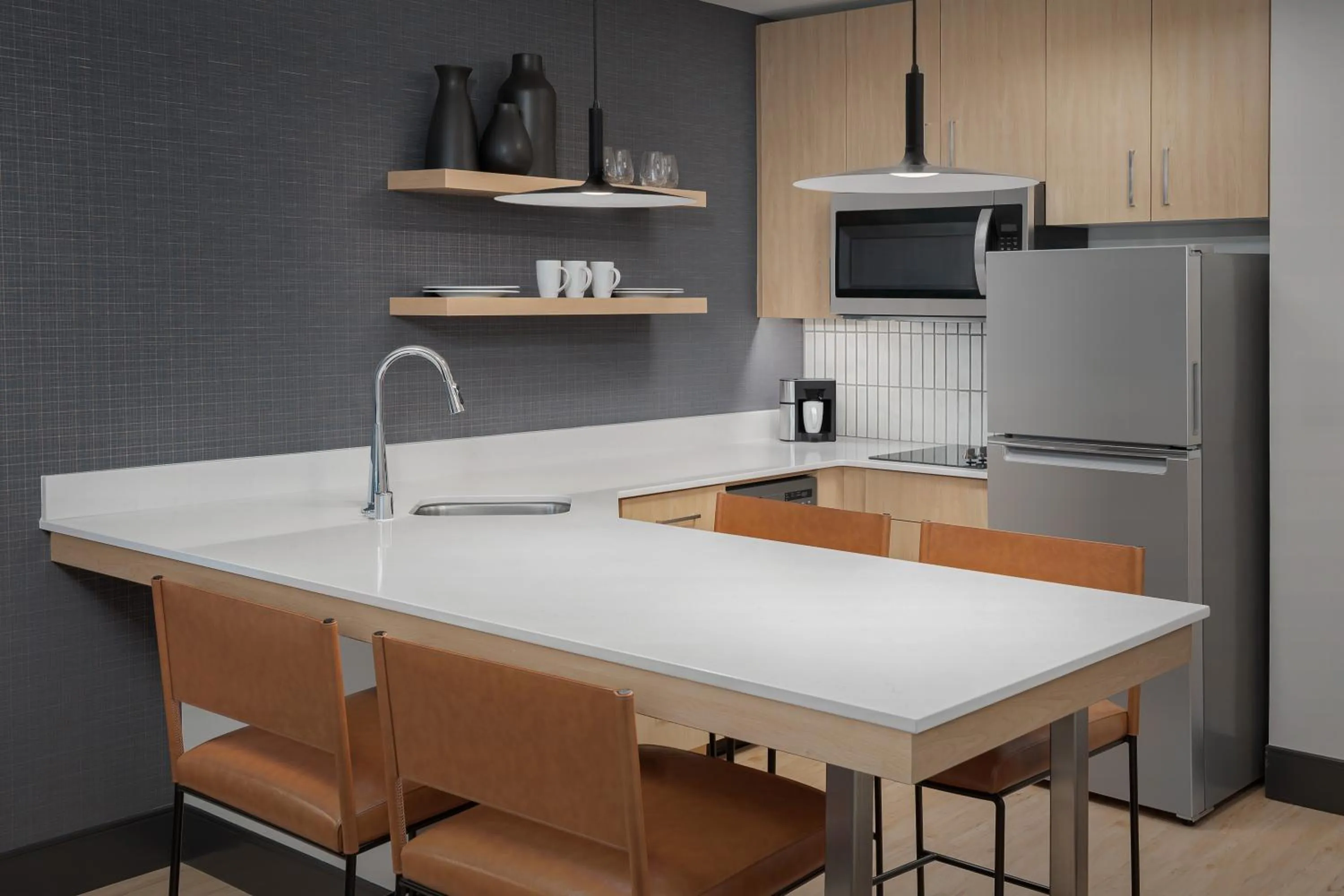 kitchen in Residence Inn by Marriott Seattle Northgate Station