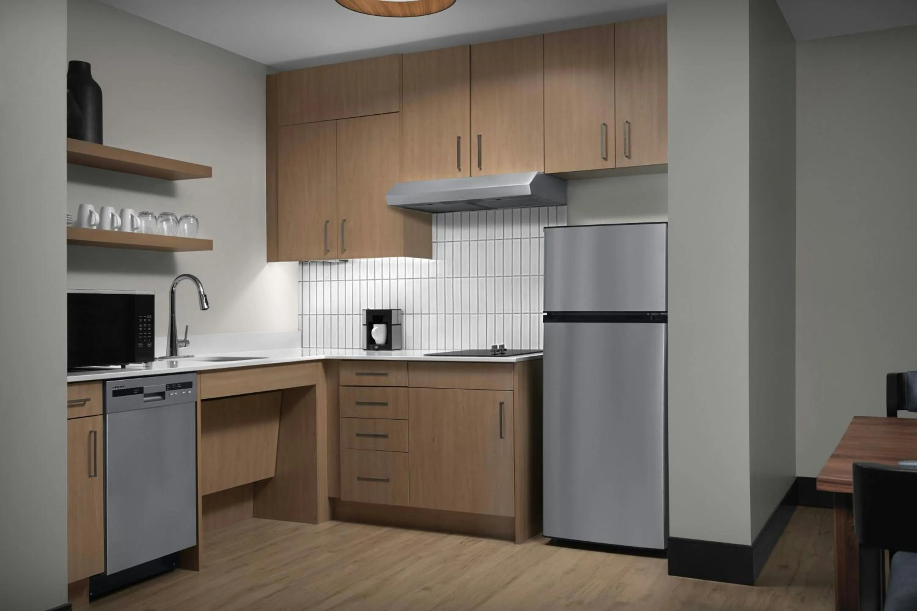 Kitchen or kitchenette in Residence Inn by Marriott Seattle Northgate Station