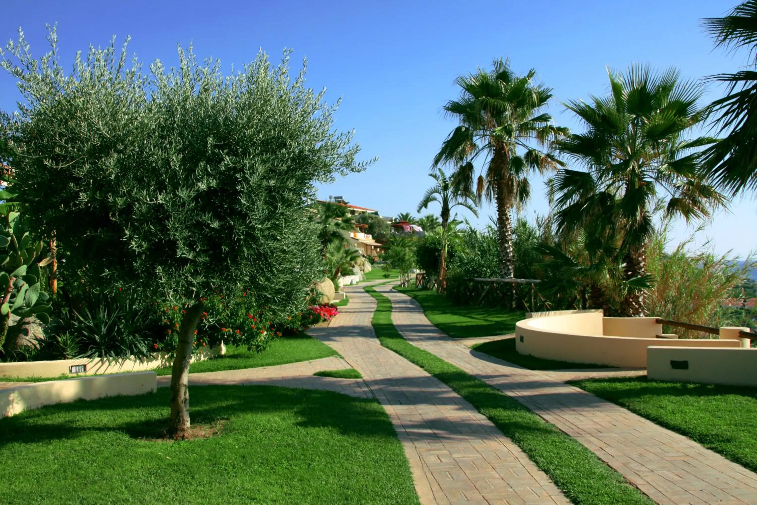 Garden in Hotel Villaggio Cala Di Volpe