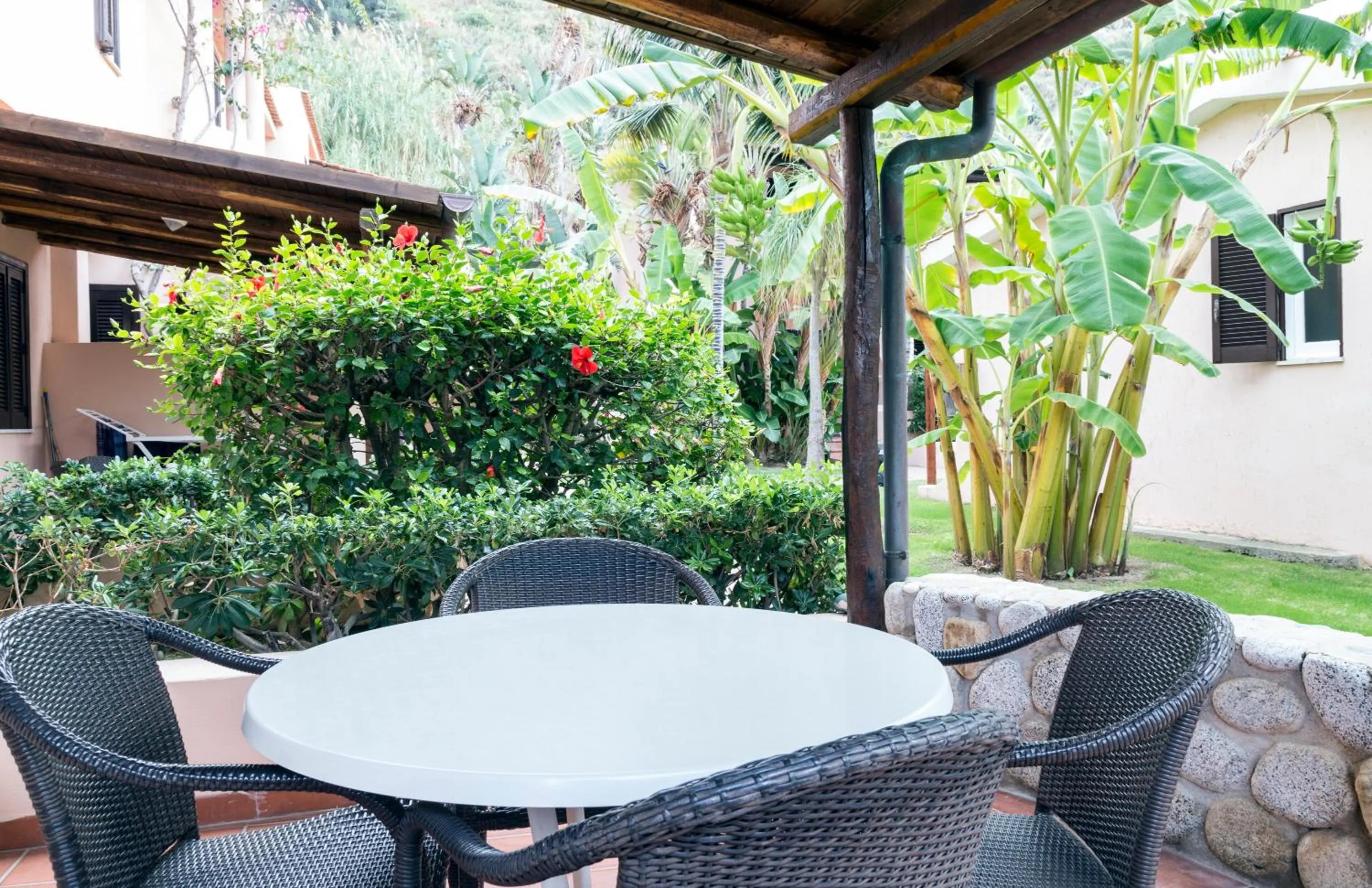Patio in Hotel Villaggio Cala Di Volpe
