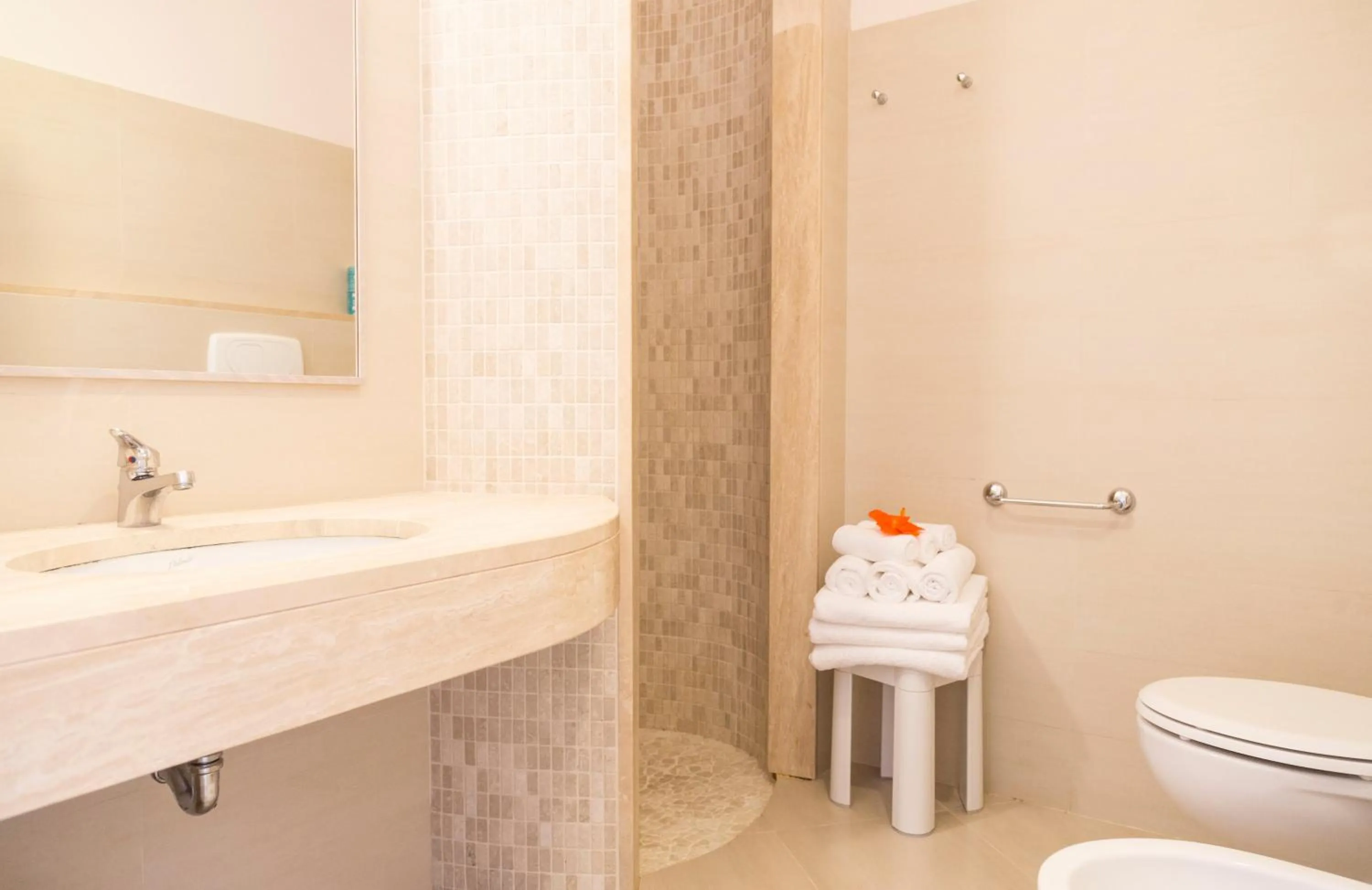 Bathroom in Hotel Villaggio Cala Di Volpe